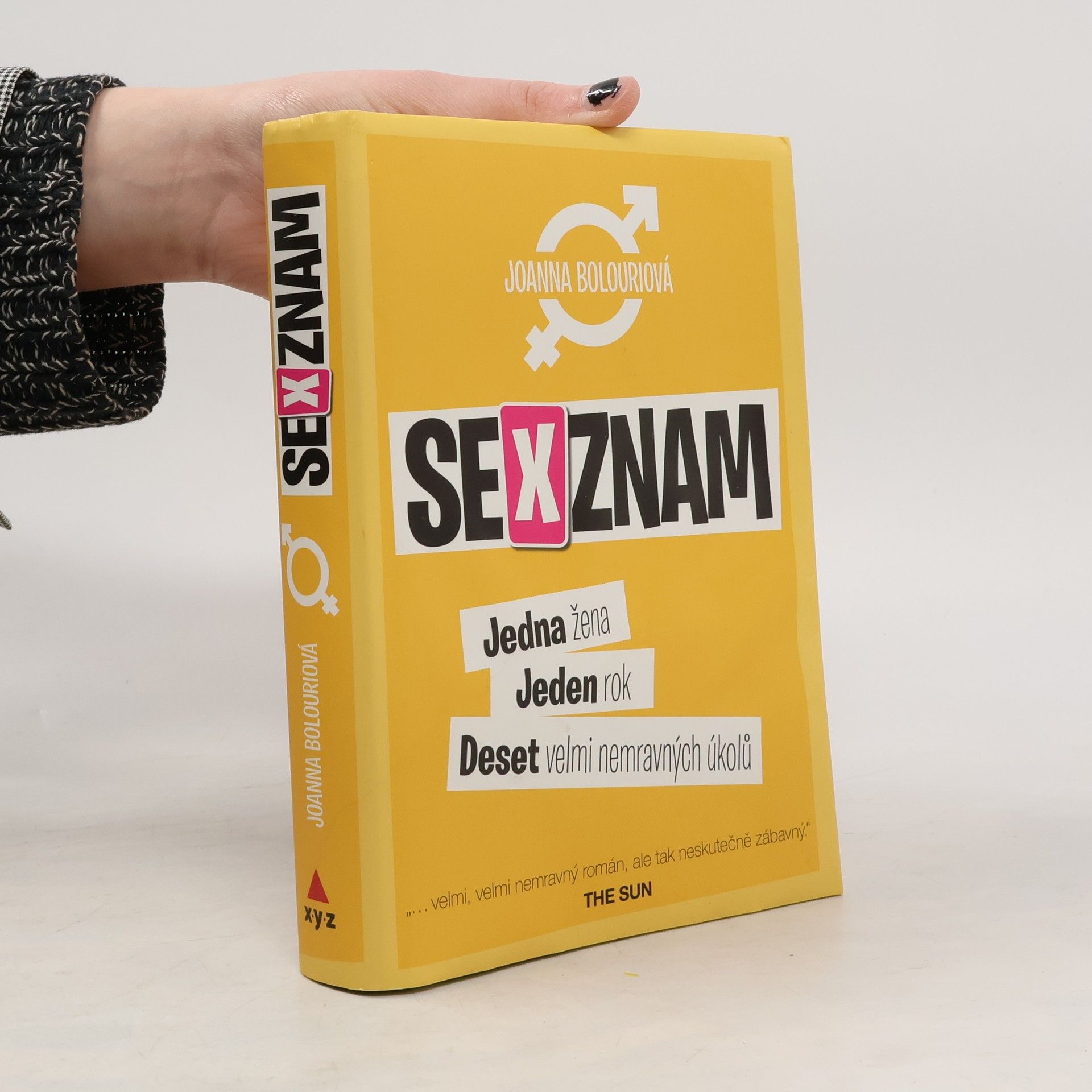 Joanna Bolouri Sexznam: Jedna žena, jeden rok, deset velmi nemravných úkolů