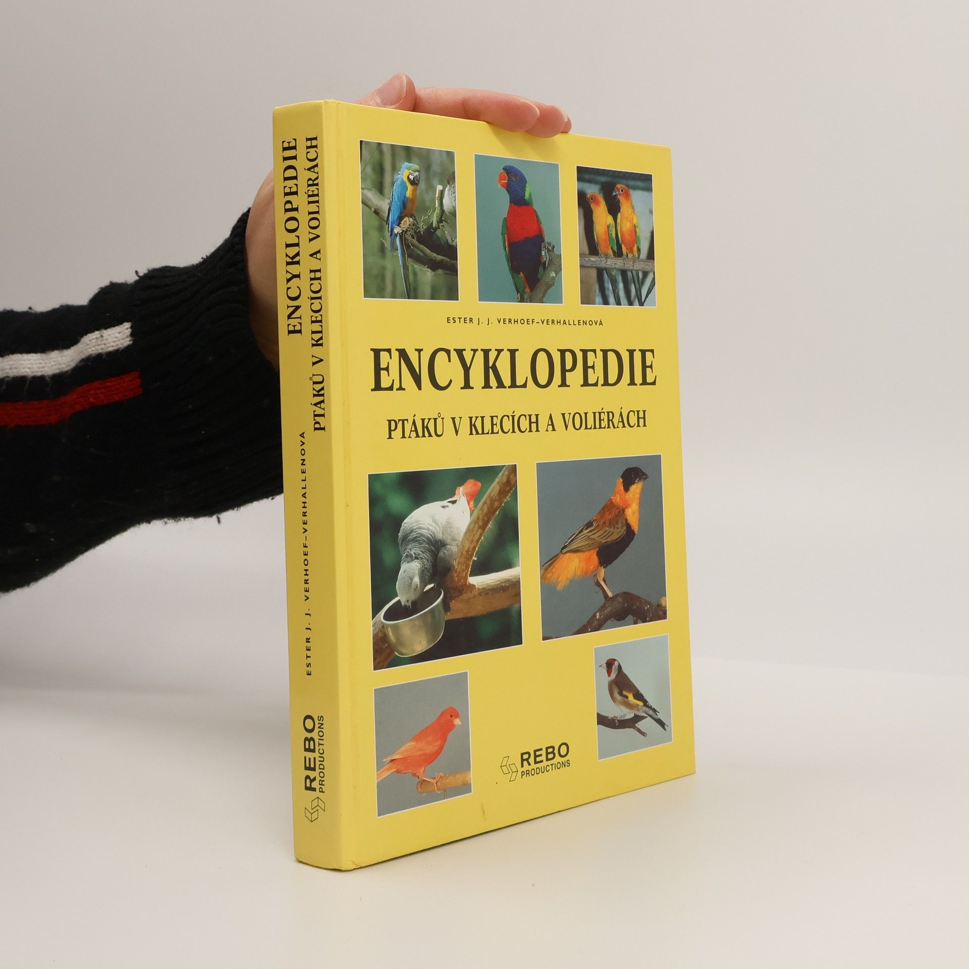 Berry Verhoef Encyklopedie ptáků v klecích a voliérách