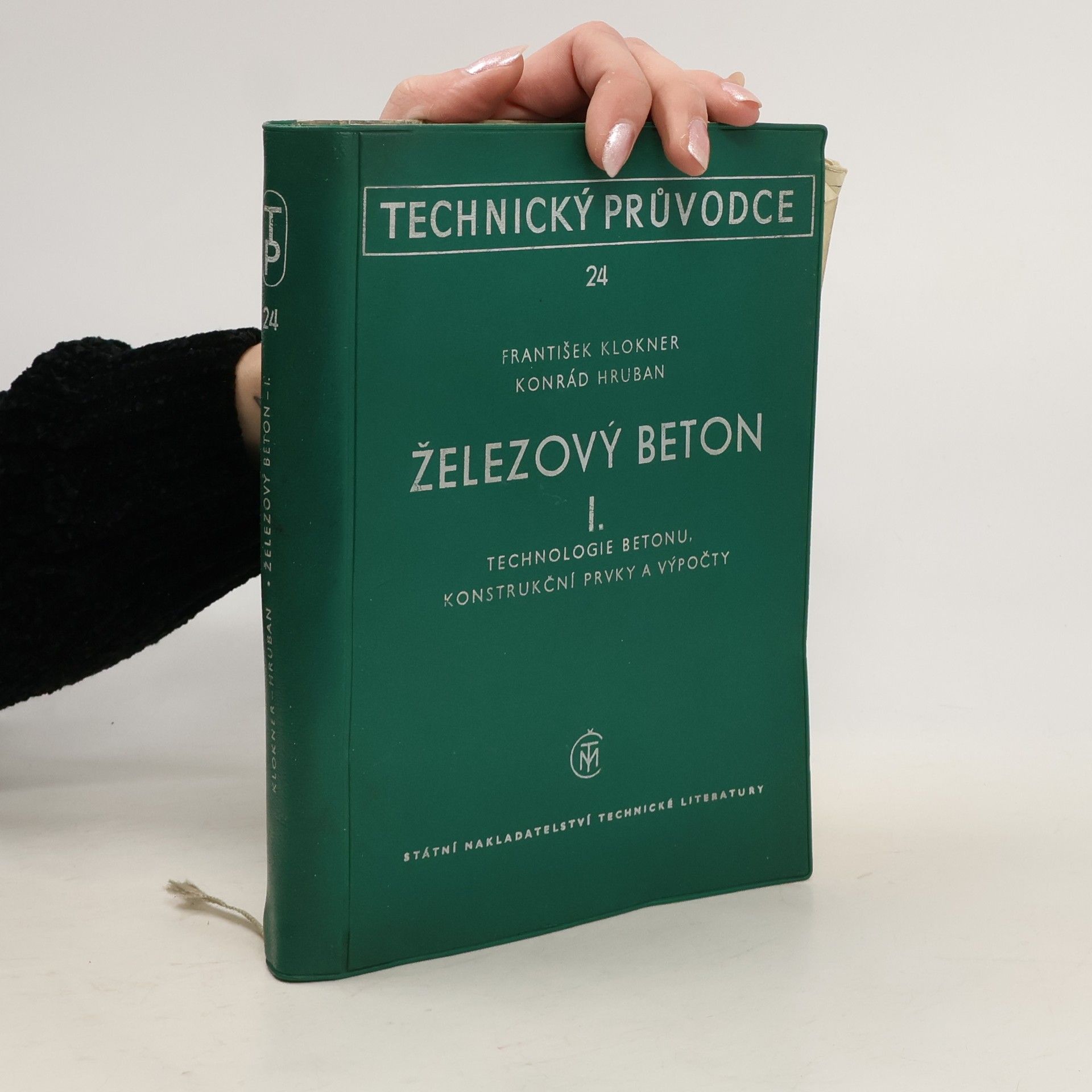 František Klokner Železový beton I.