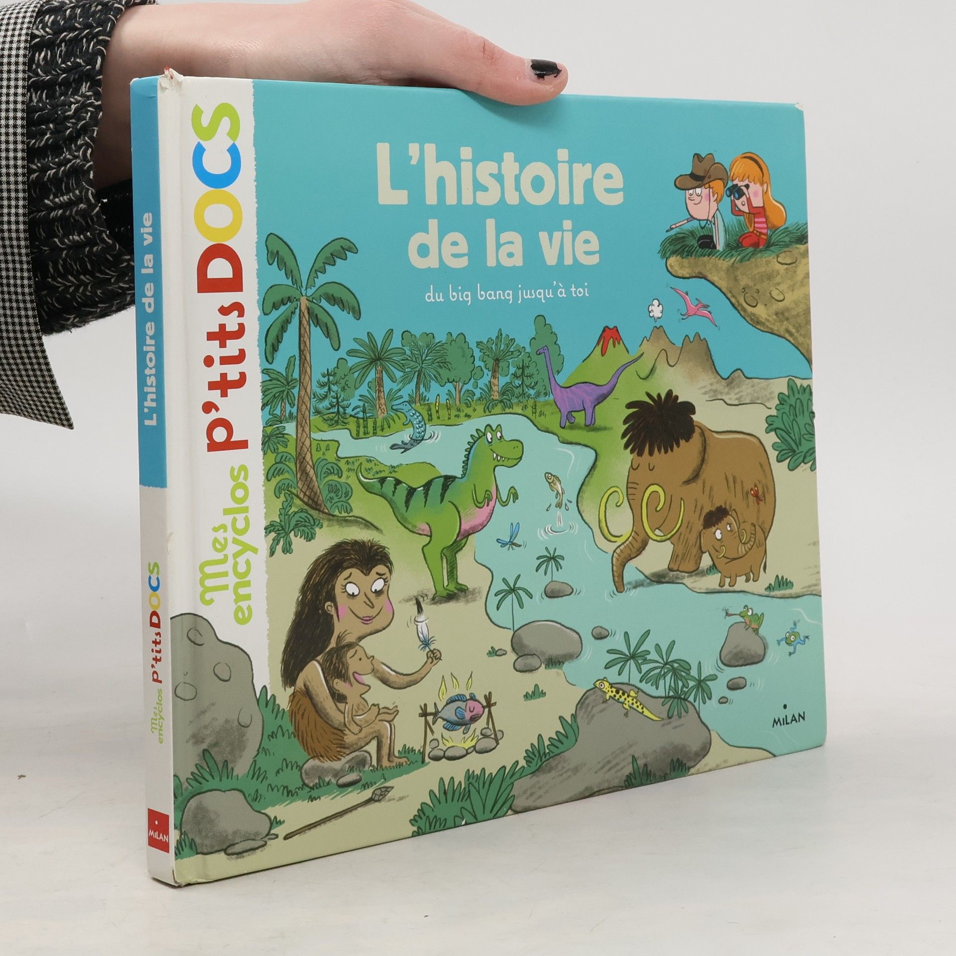 Mes encyclos p'tits docs: L'histoire de la vie, du big-bang jusqu'à toi (French Edition)