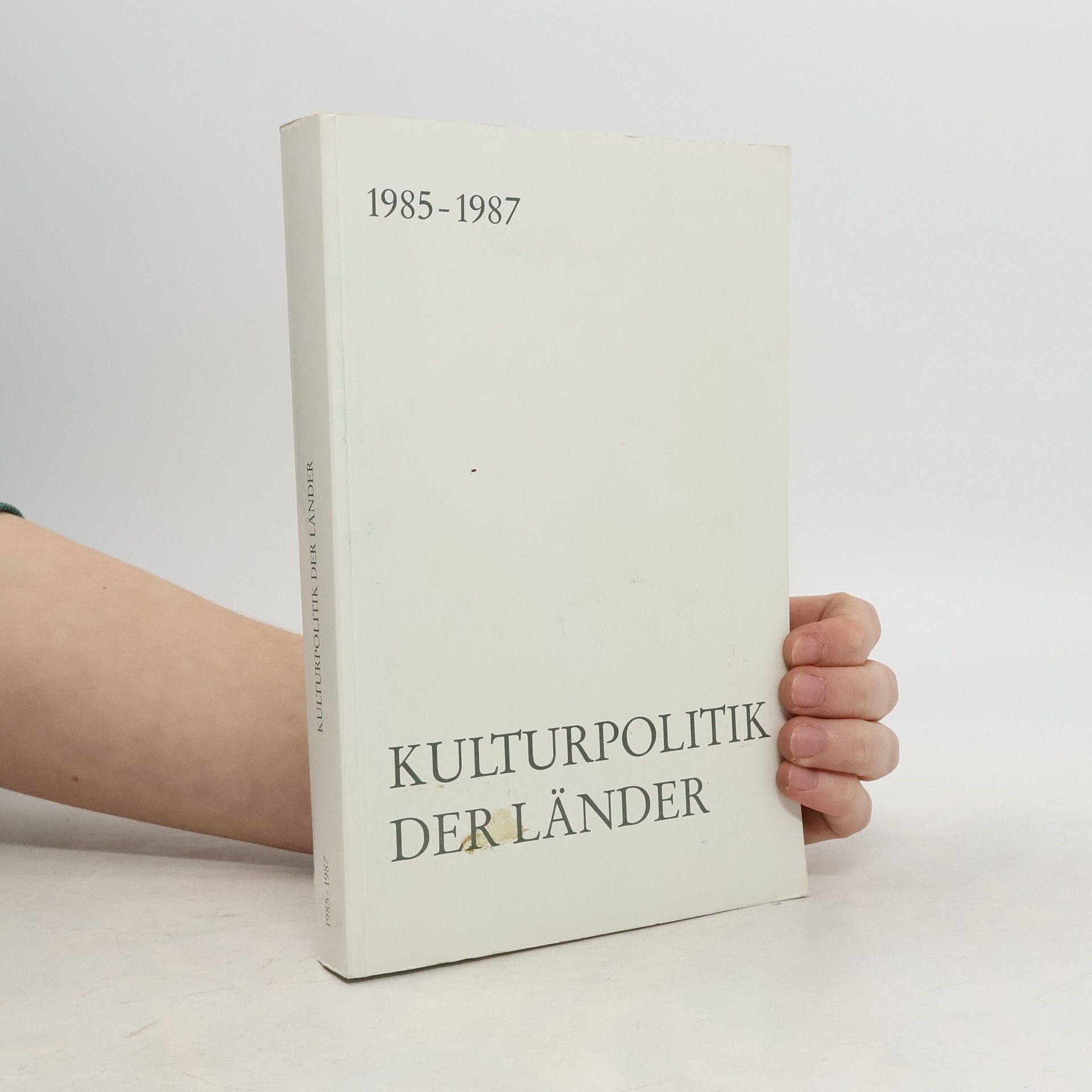 Autorenkollektiv Kulturpolitik der Länder 1985 - 1987