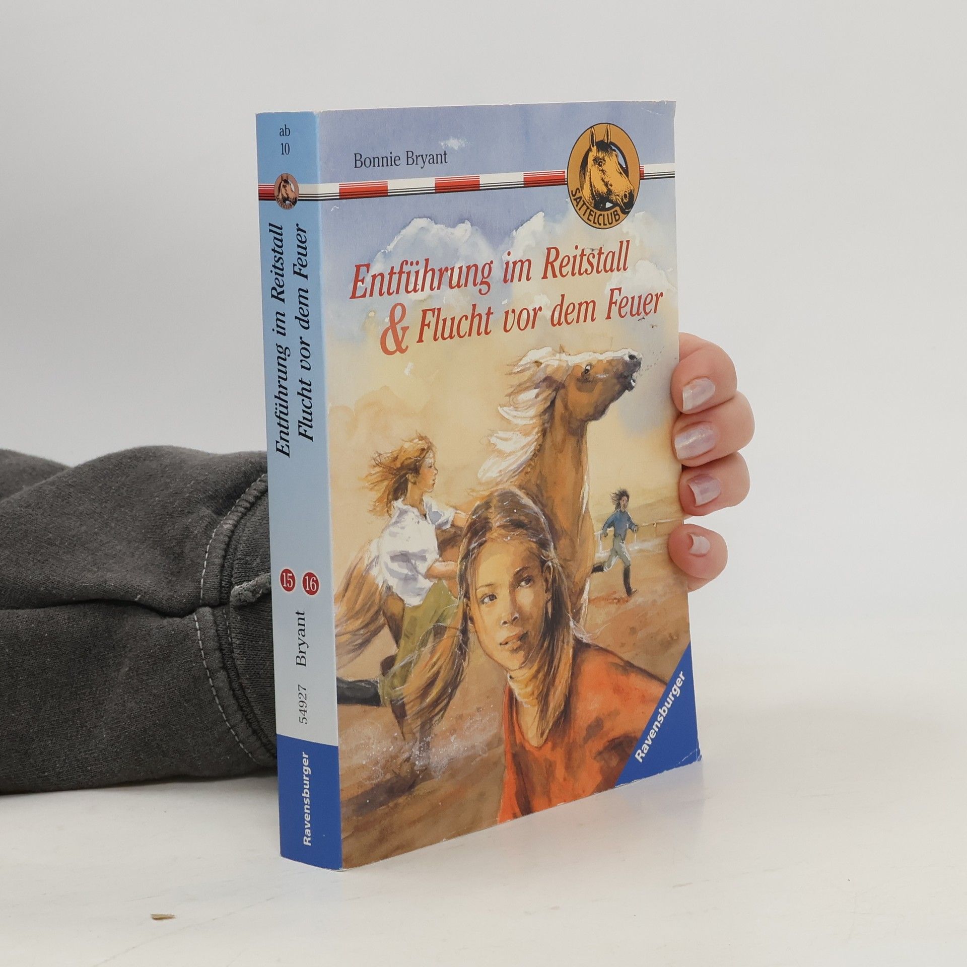 Entführung im Reitstall, Band 15 & Flucht vor dem Feuer, Band 16. Zwei spannende Sattelclub-Abenteuer in einem Band