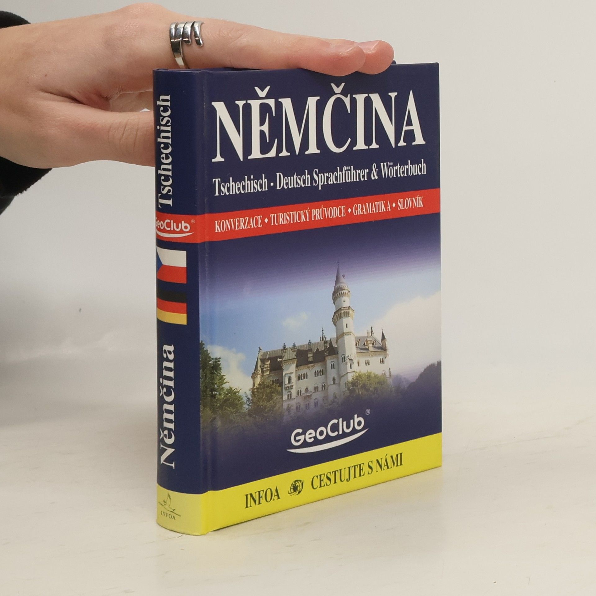 Jana Navrátilová Němčina: Tschechisch - Deutsch Sprachführer & Wöterbuch: konverzace, turistický průvodce, gramatika, slovník