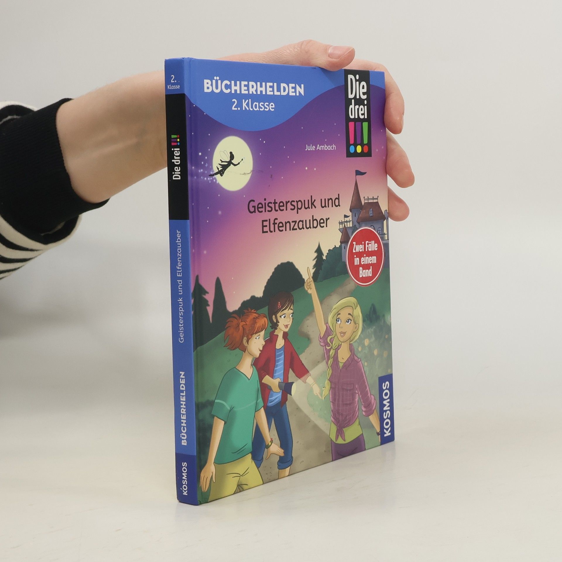 Jule Ambach Die drei !!!, Bücherhelden 2. Klasse, Doppelband 1, Geisterspuk und Elfenzauber