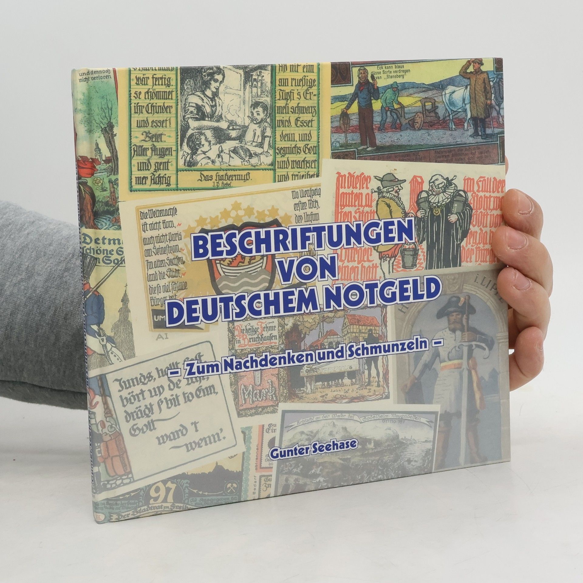 Beschriftungen von deutschem Notgeld
