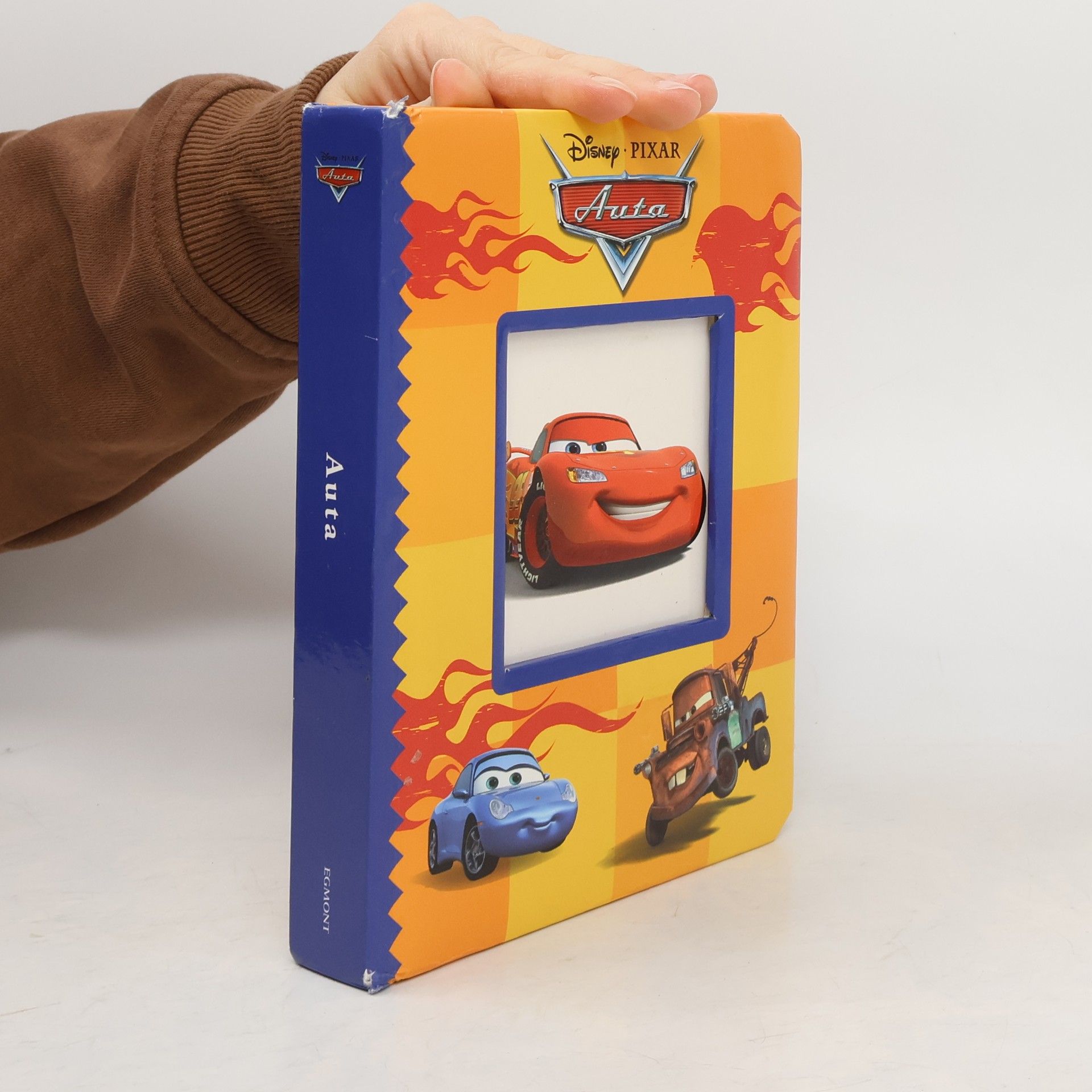 Walt Disney Auta - leporelo s okénkem