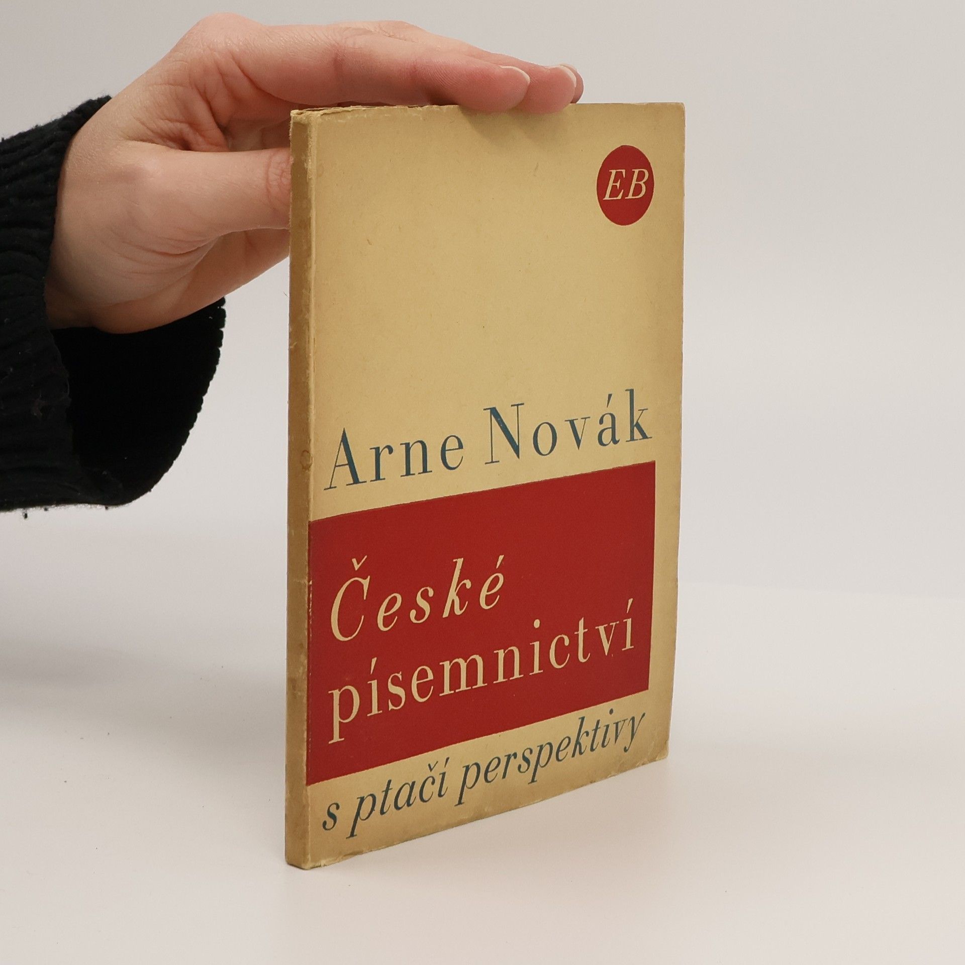 Arne Novák České písemnictví s ptačí perspektivy