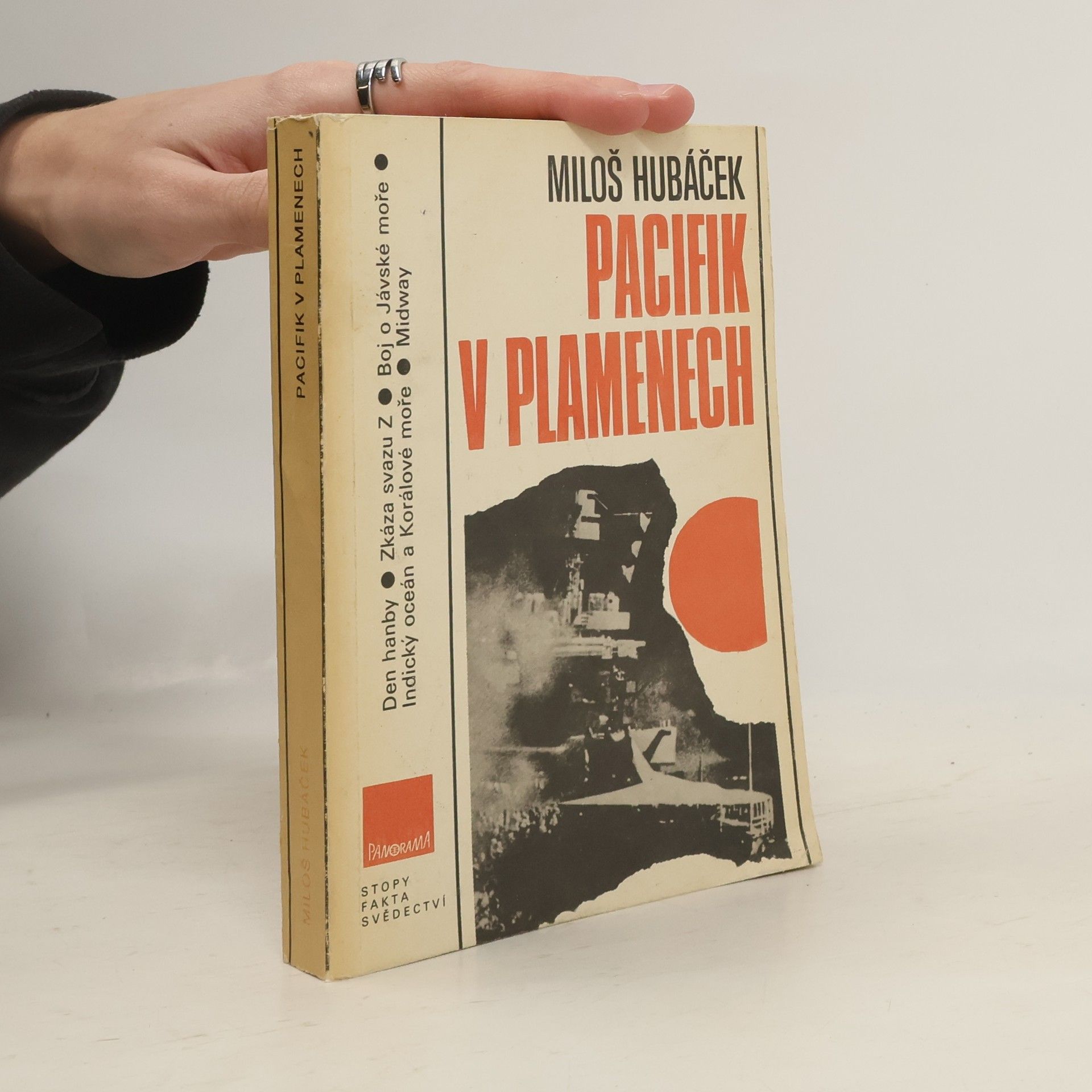 Miloš Hubáček Pacifik v plamenech