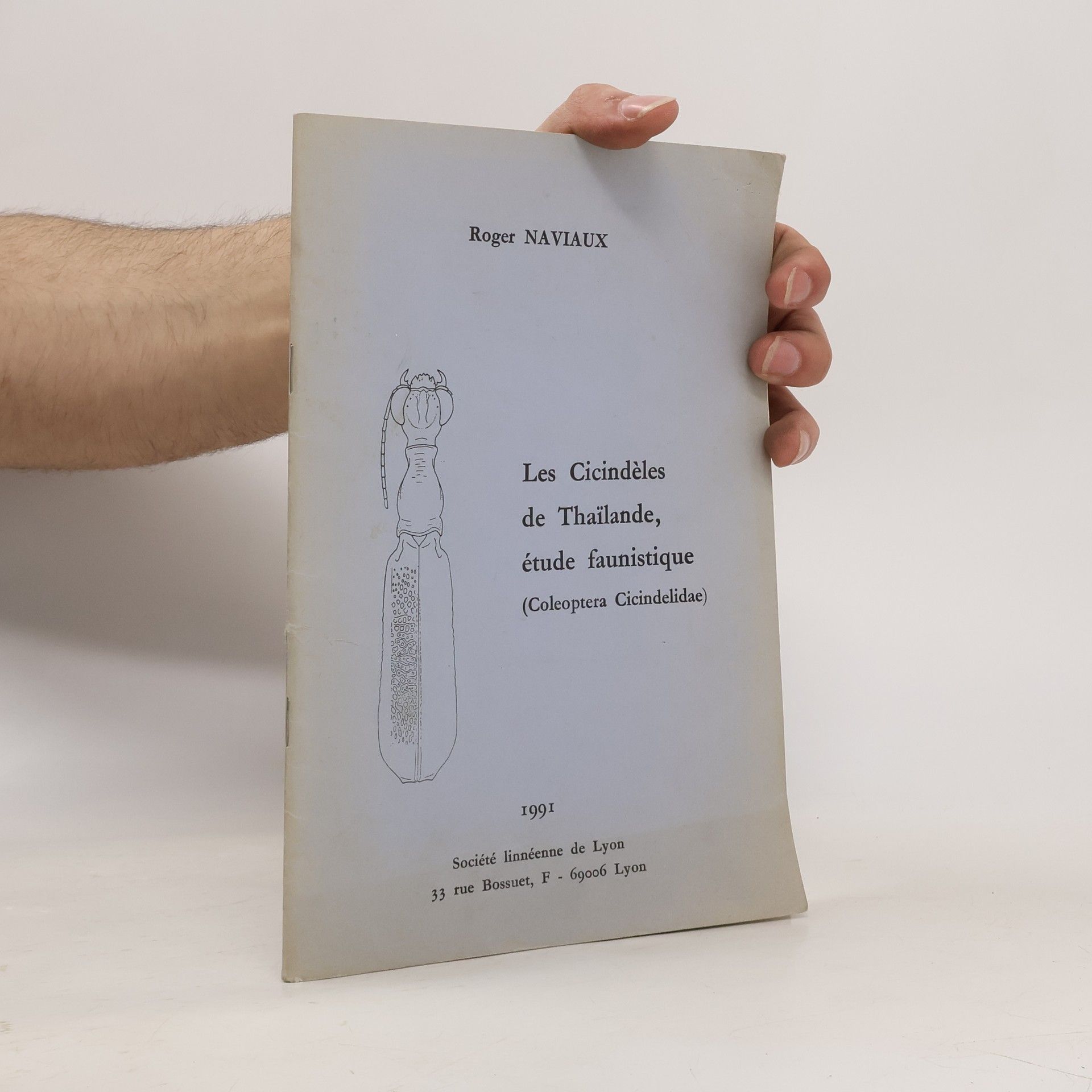 Roger Naviaux Les cicindèles de Thaïlande, étude faunistique (Coleoptera Cicindelidae)