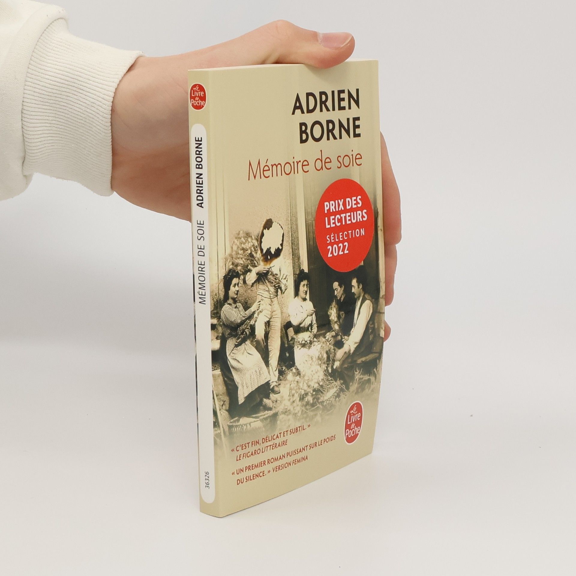 Adrien Borne Mémoire de soie