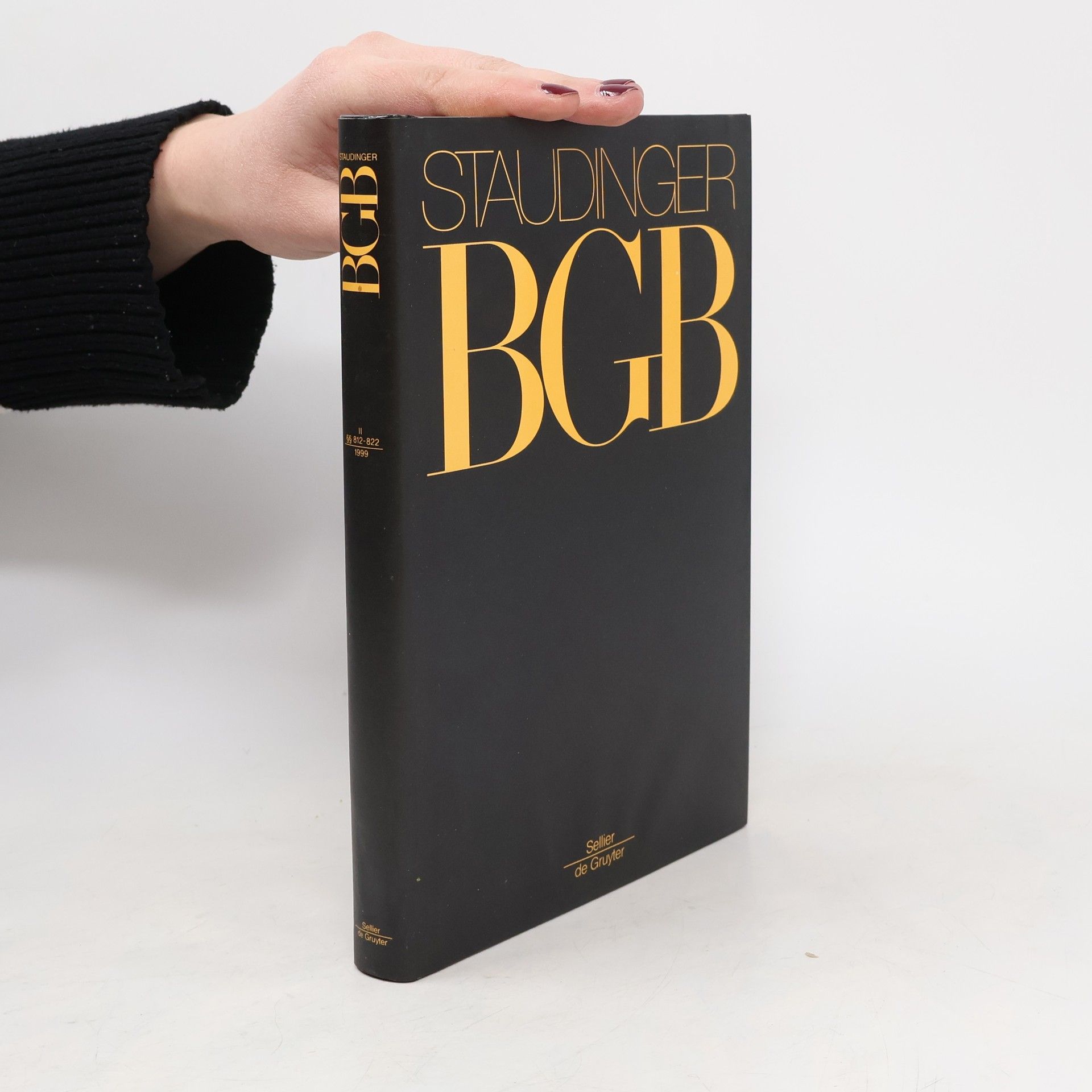 Julius von Staudinger Kommentar zum Bürgerlichen Gesetzbuch