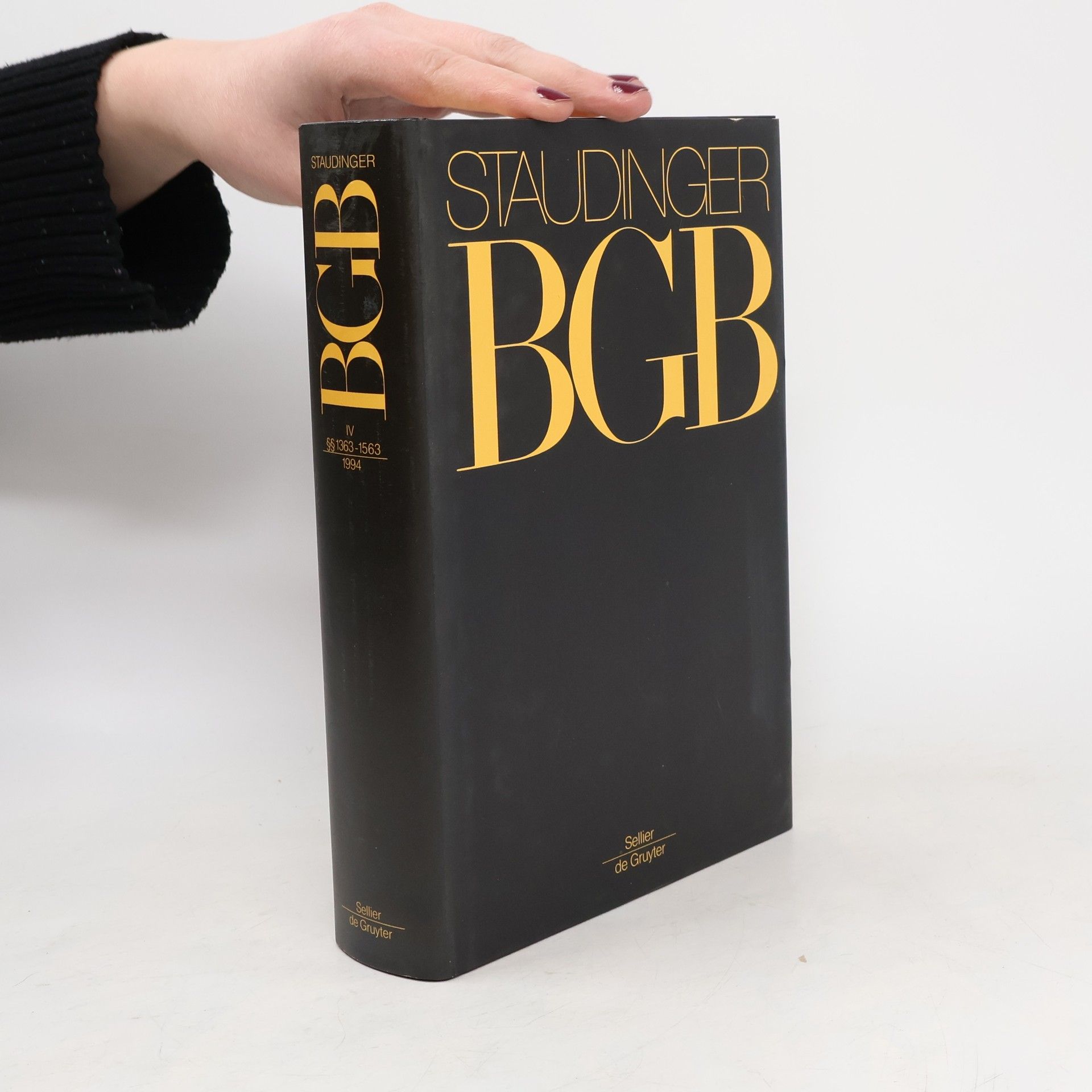 Julius von Staudinger J. von Staudingers Kommentar zum Bürgerlichen Gesetzbuch IV. §§ 1363-1563