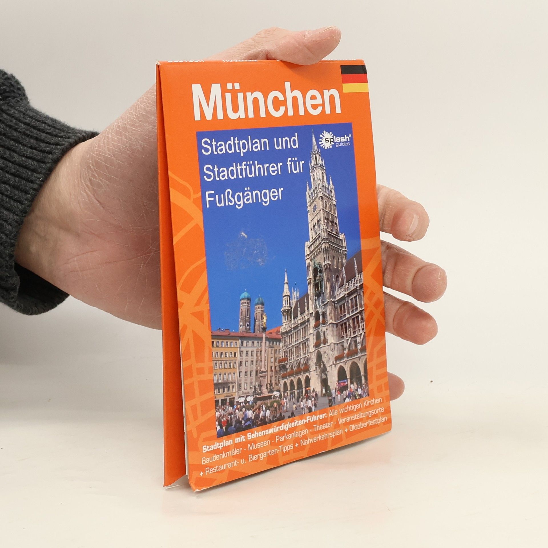 Collectif d'auteurs München. Stadtplan und Stadtführer für Fussgänger