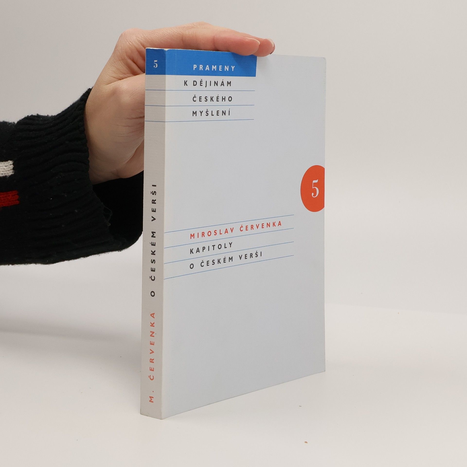 Miroslav Červenka Kapitoly o českém verši