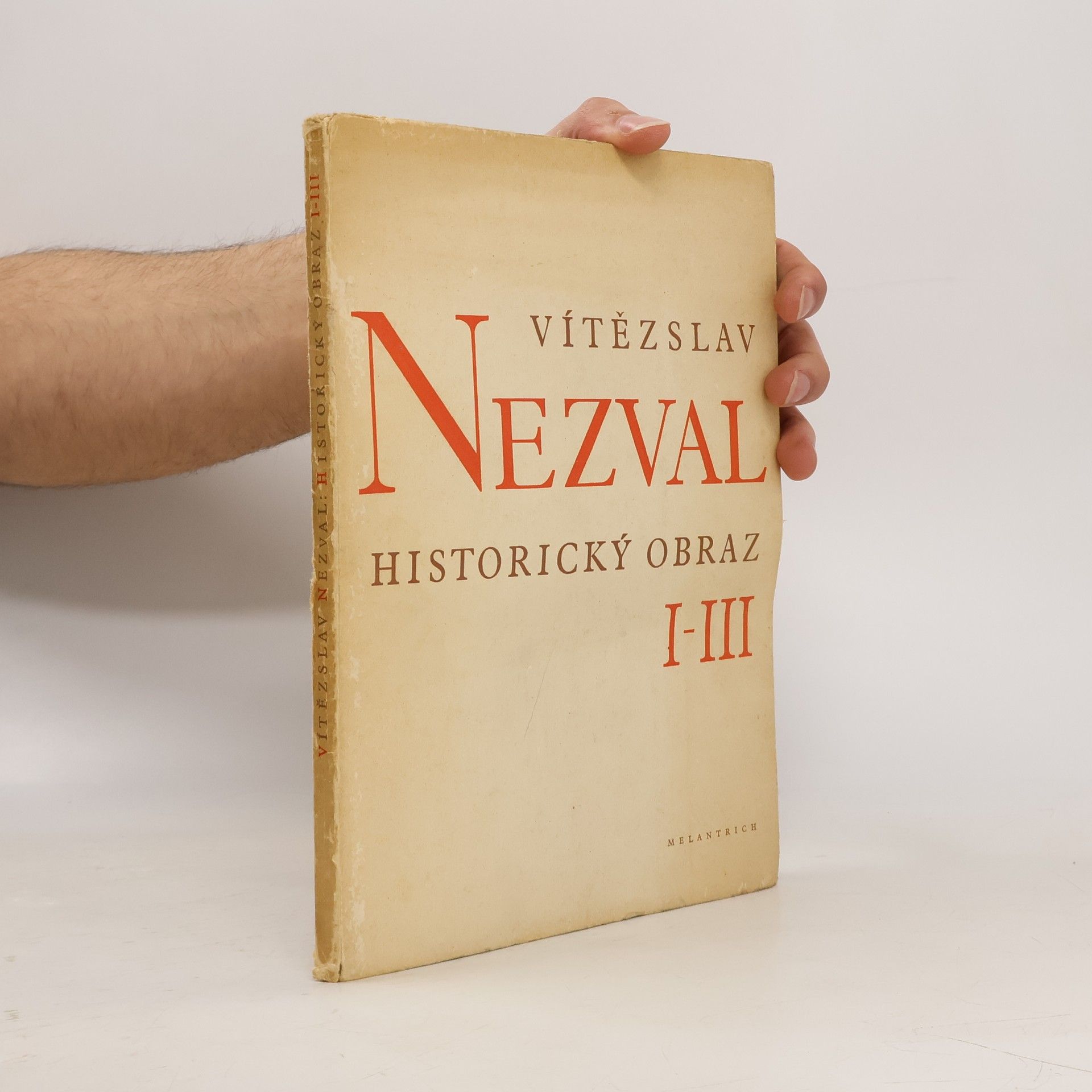 Vítězslav Nezval Historický obraz I.-III.