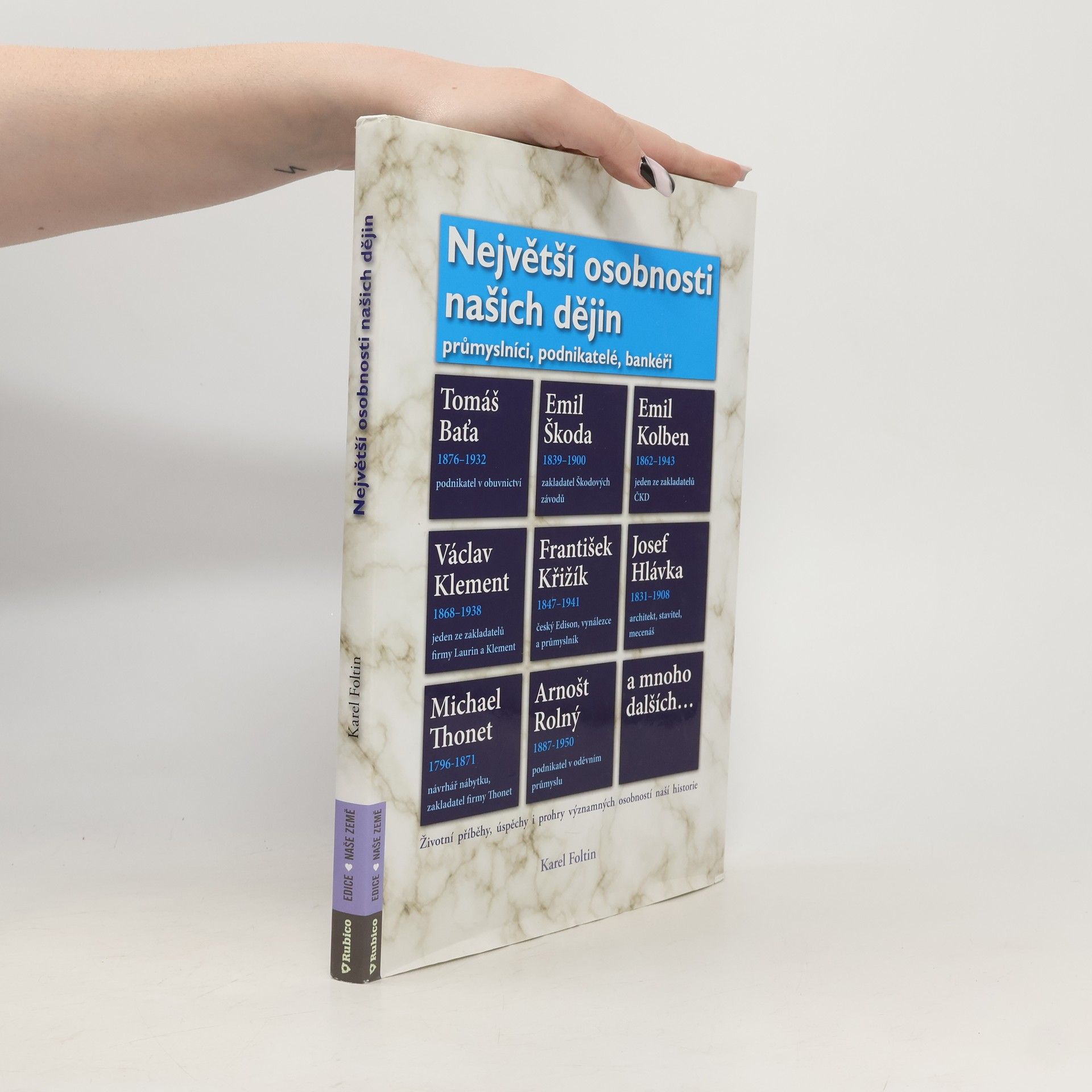 Karel Foltin Největší osobnosti našich dějin