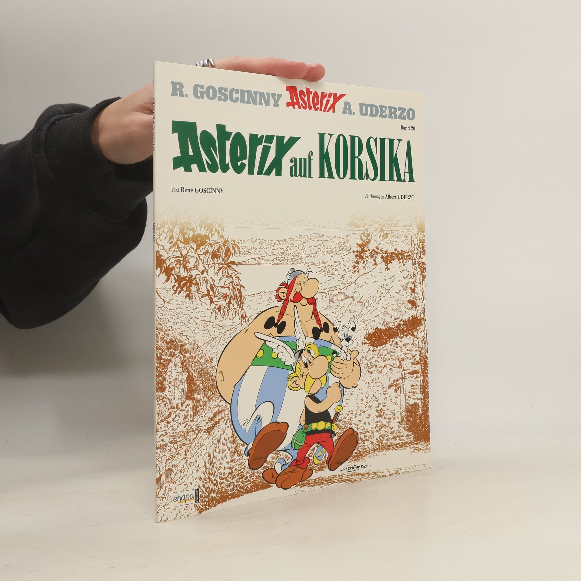 René Goscinny Asterix auf Korsika 20