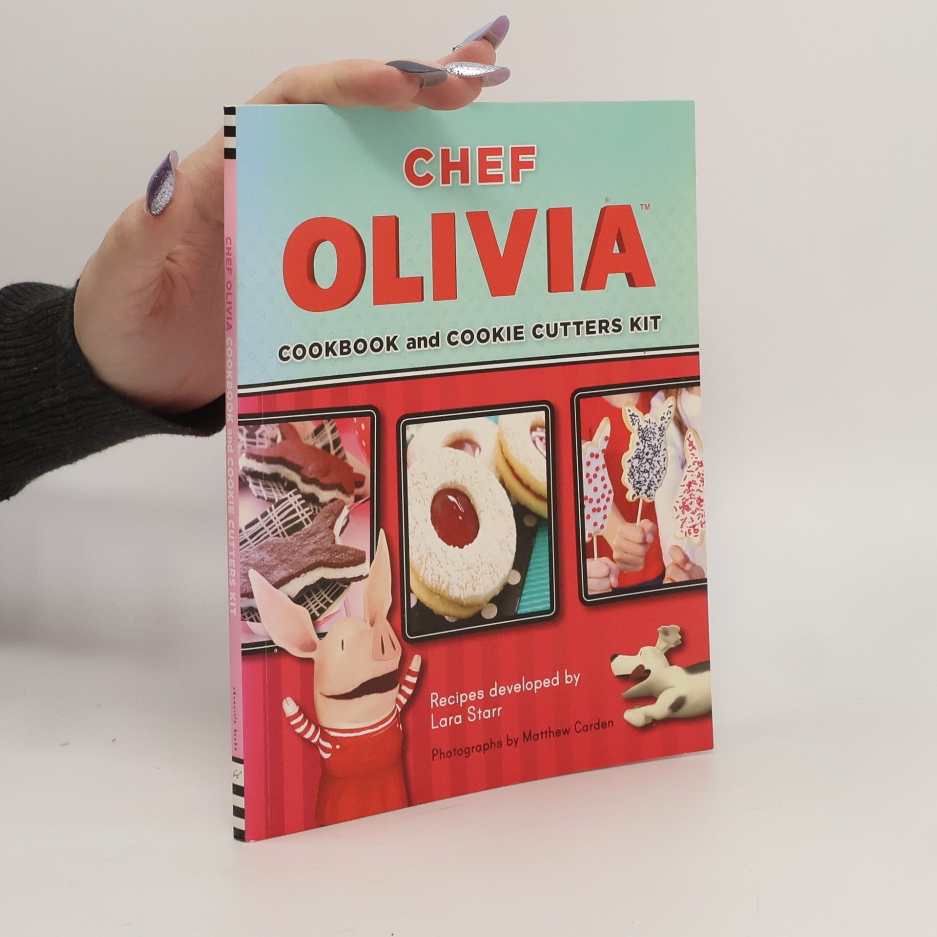 Matthew Carden Chef Olivia Cookbook and Cookie Cutters Kit