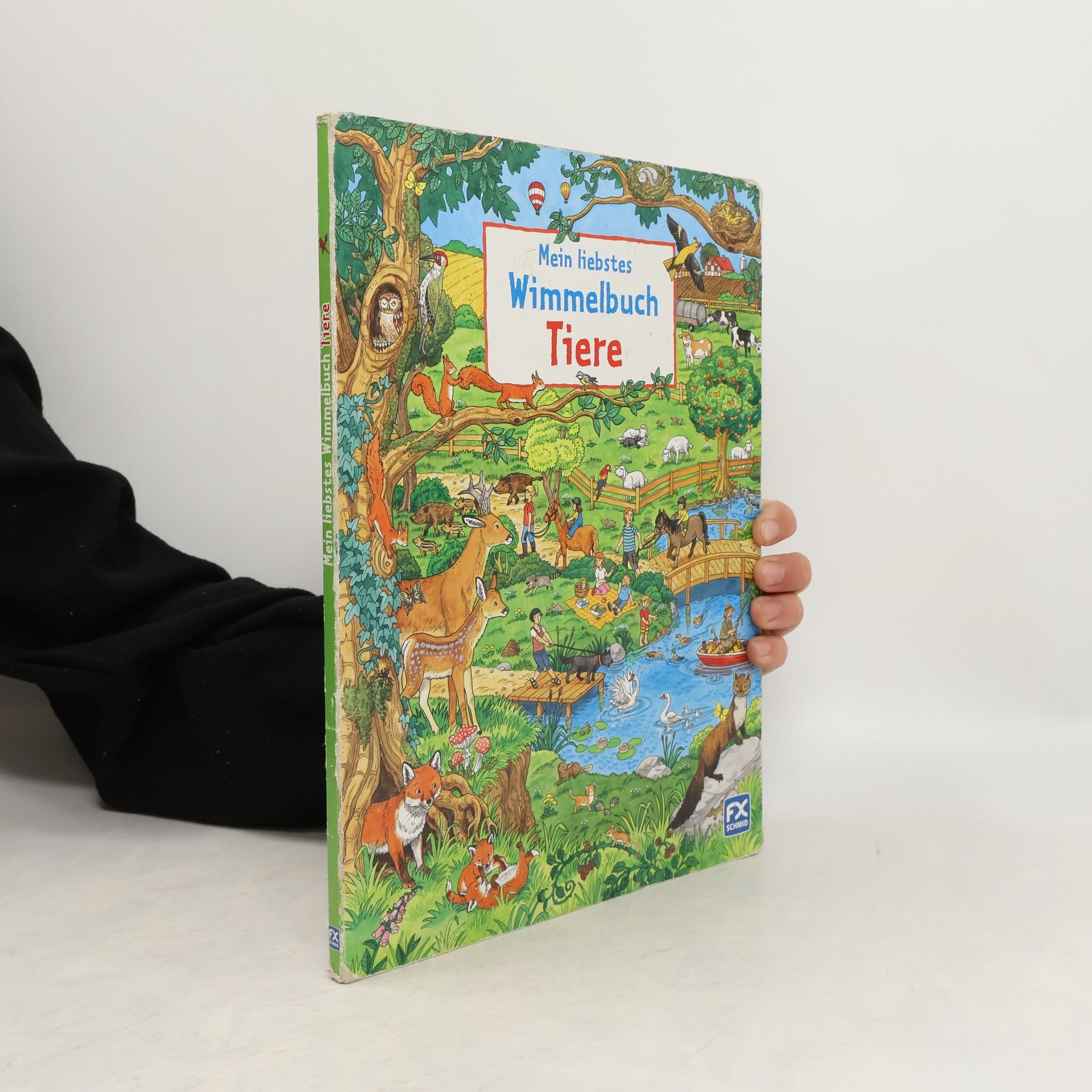 Mein liebstes Wimmelbuch Tiere