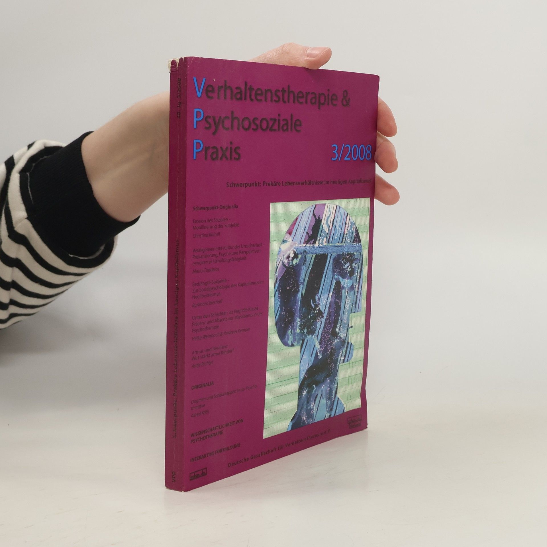 Auteurscollectief Verhaltenstherapie & Psychosoziale Praxis 3/2008