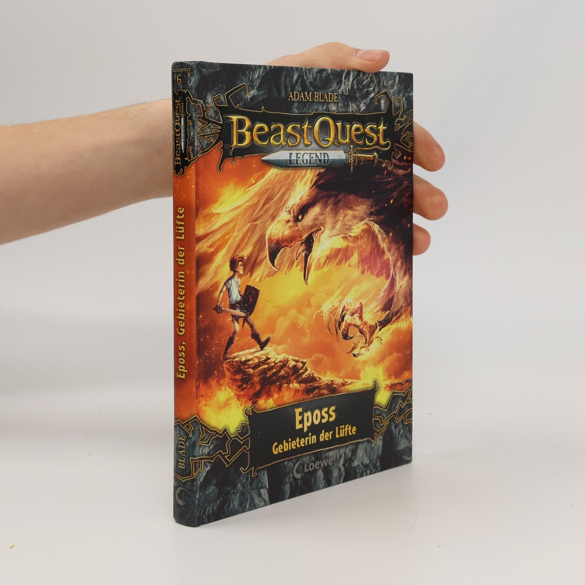 Adam Blade Beast Quest Legend 6 - Eposs, Gebieterin der Lüfte