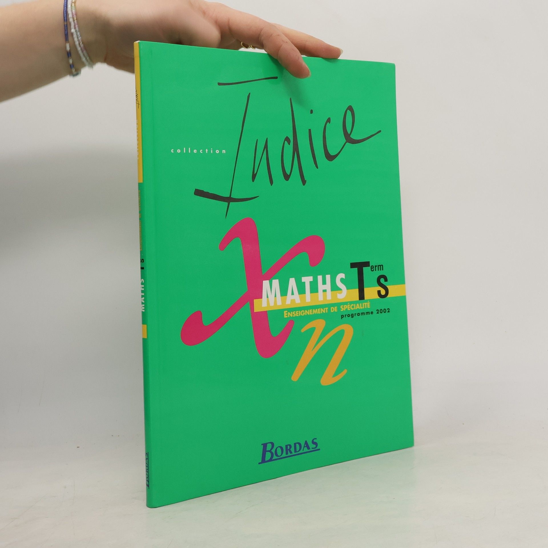 Indice Maths Term S Spec 2002