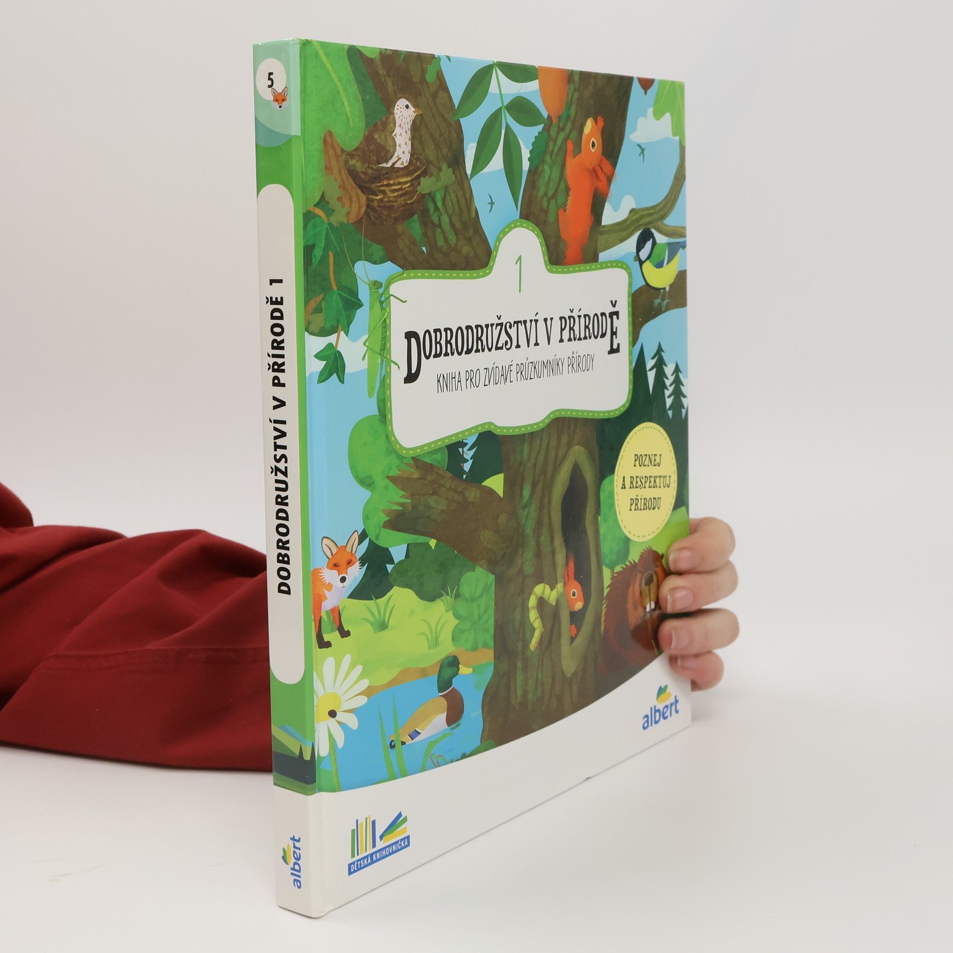 Lucie Hušková Dobrodružství v přírodě. Kniha pro zvídavé průzkumníky přírody. 1