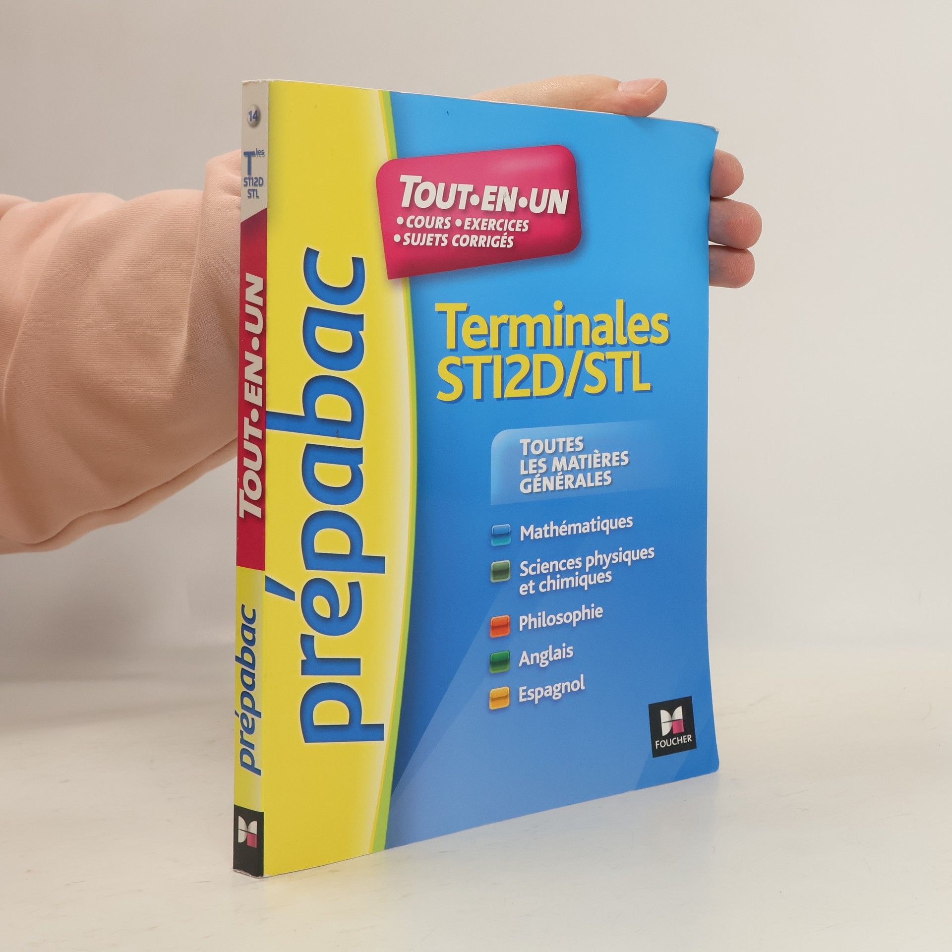 Prépabac Tout-en-un - 14: Toutes les matières générales Terminales STI2D/STL