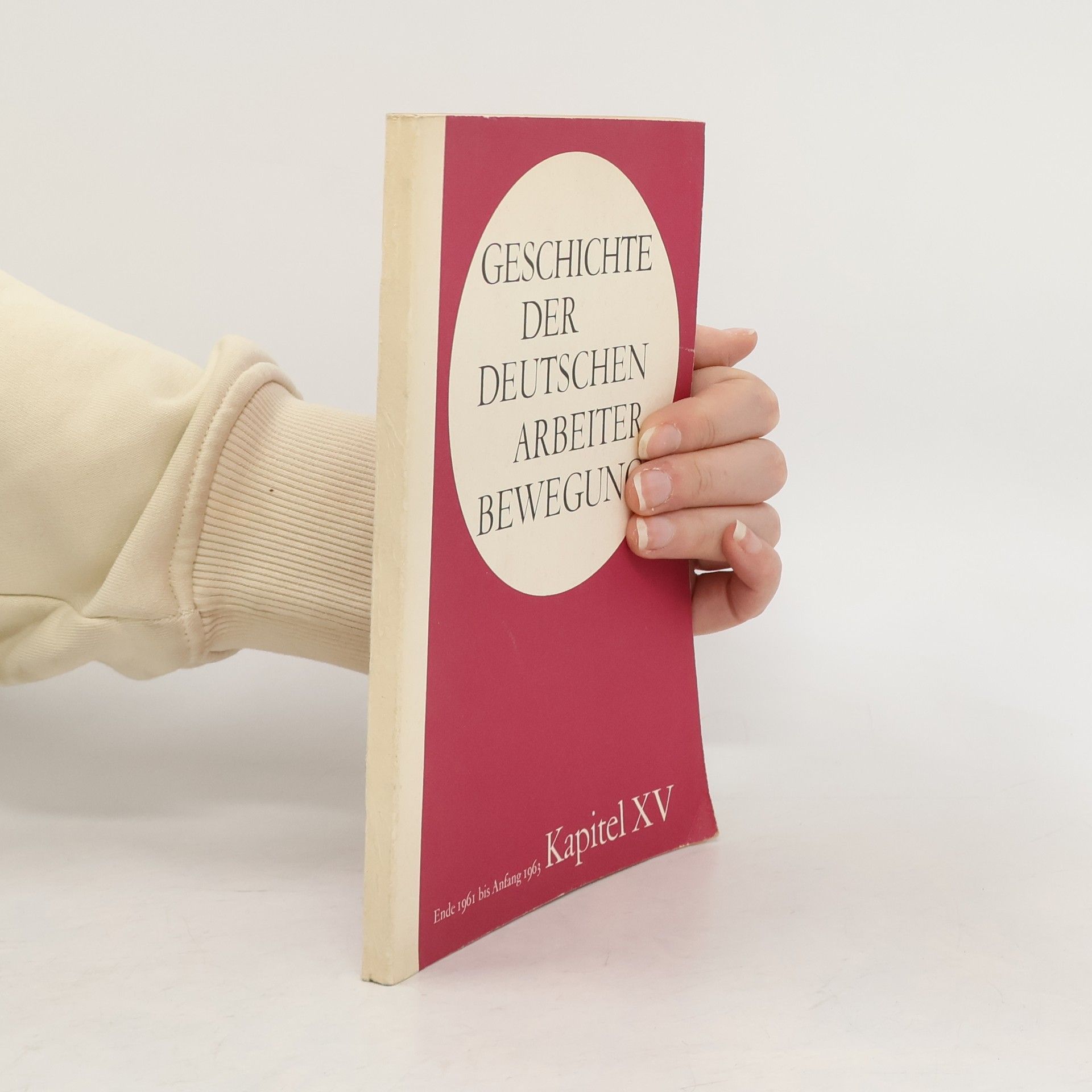 Kolektiv autorů Geschichte der deutschen Arbeiterbewegung XV