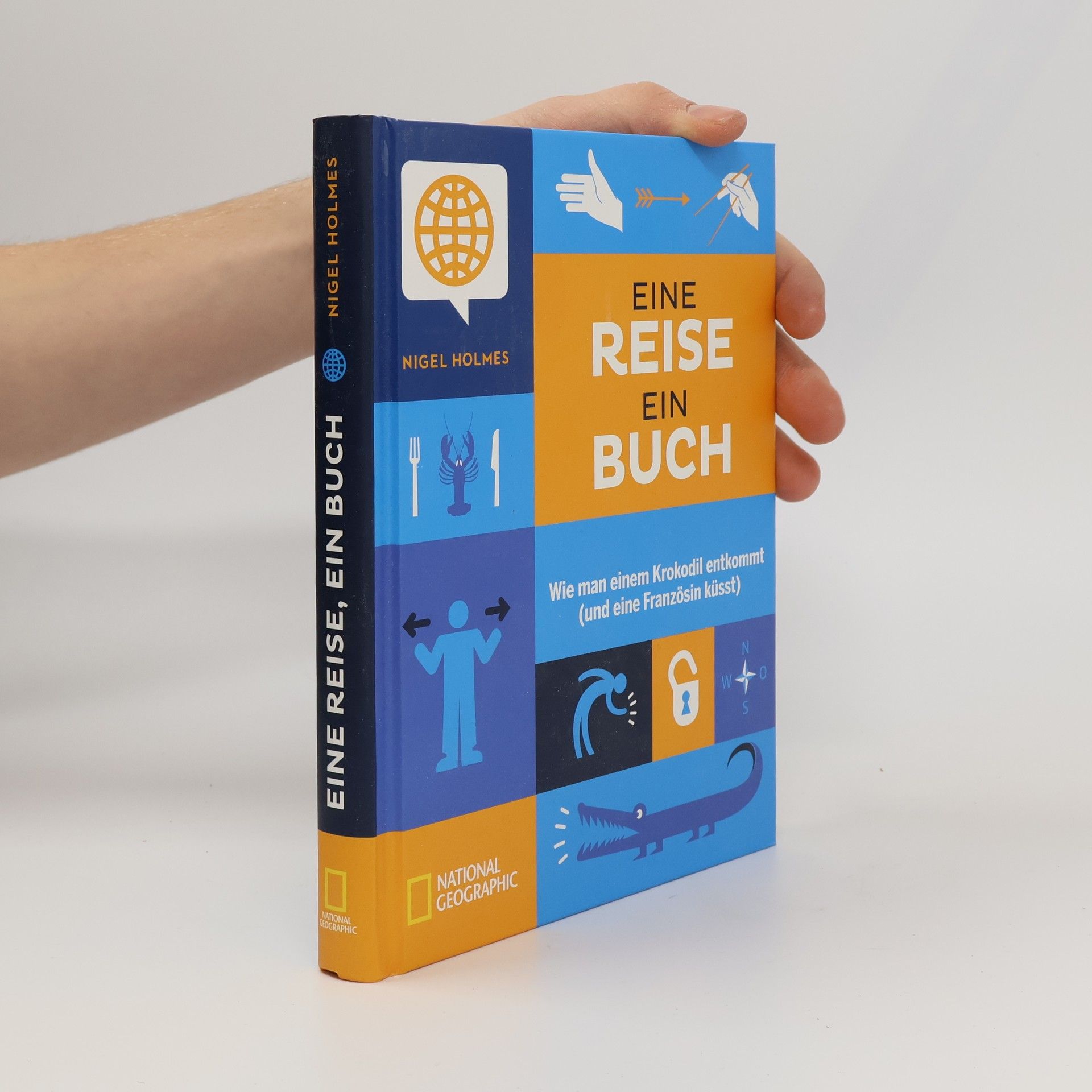 Nigel Holmes Eine Reise, ein Buch