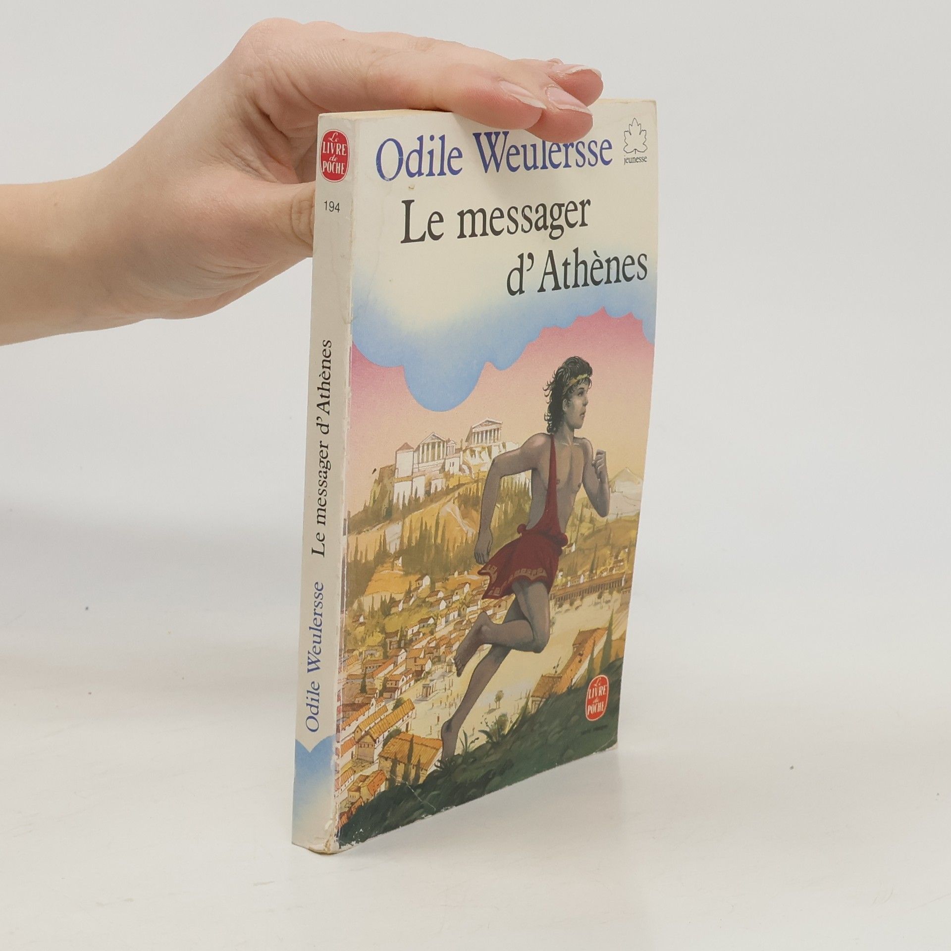 Odile Weulersse Le messager d'Athènes