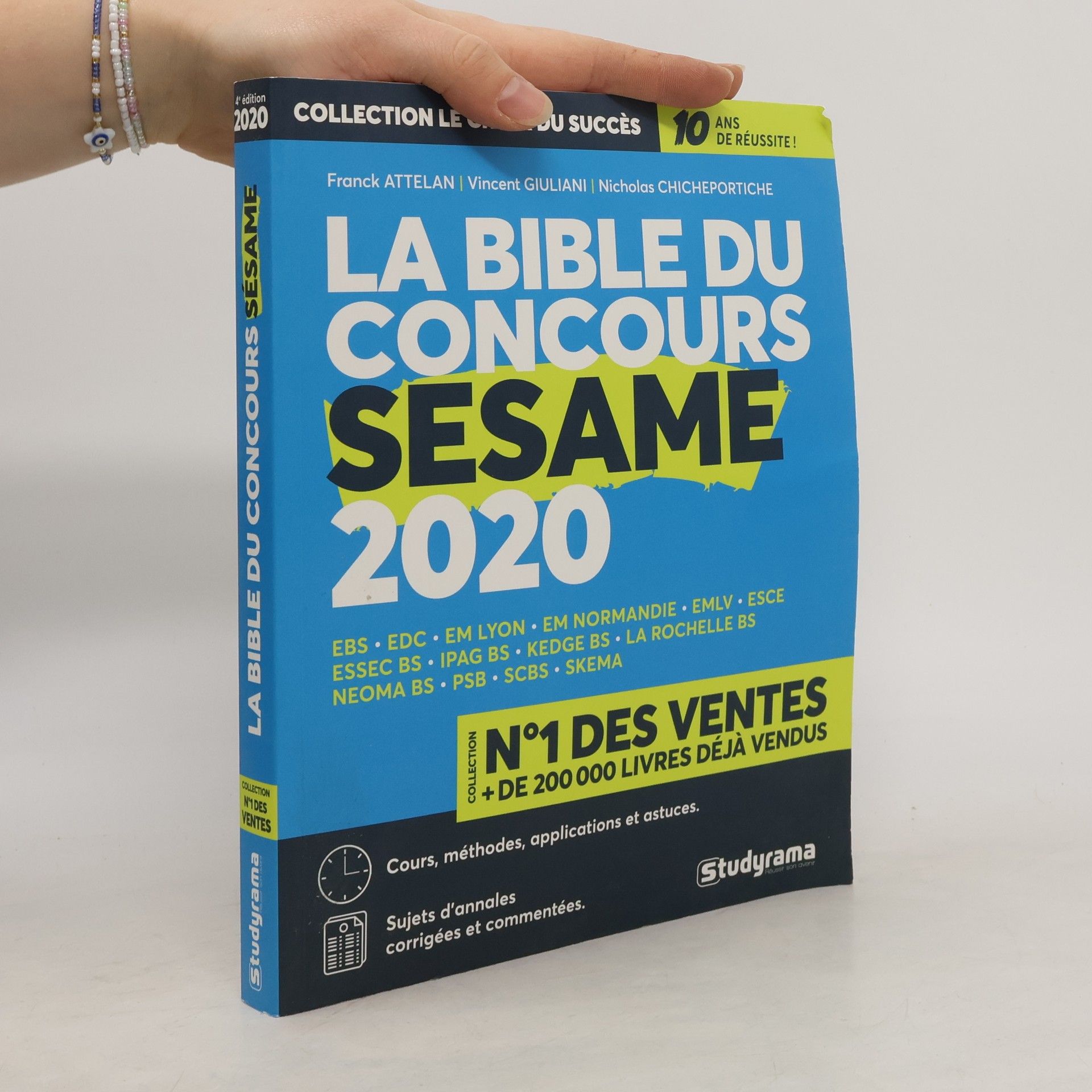 Franck Attelan Le Grand Oral du Succès: La Bible du Concours Sesame 2020