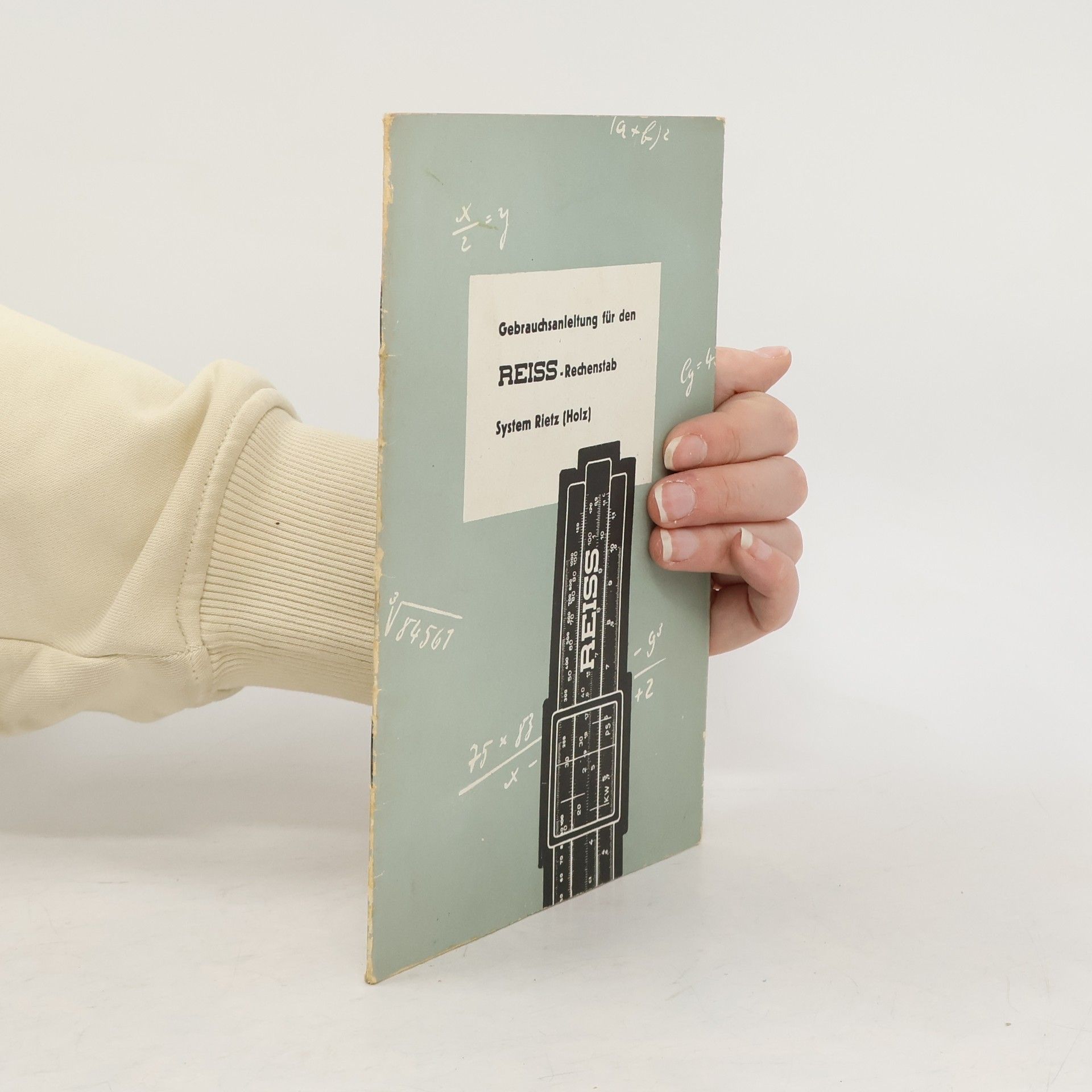 Autorenkollektiv Gebrauchsanleitung für den Reiss-Rechenstab System Rietz (Holz)