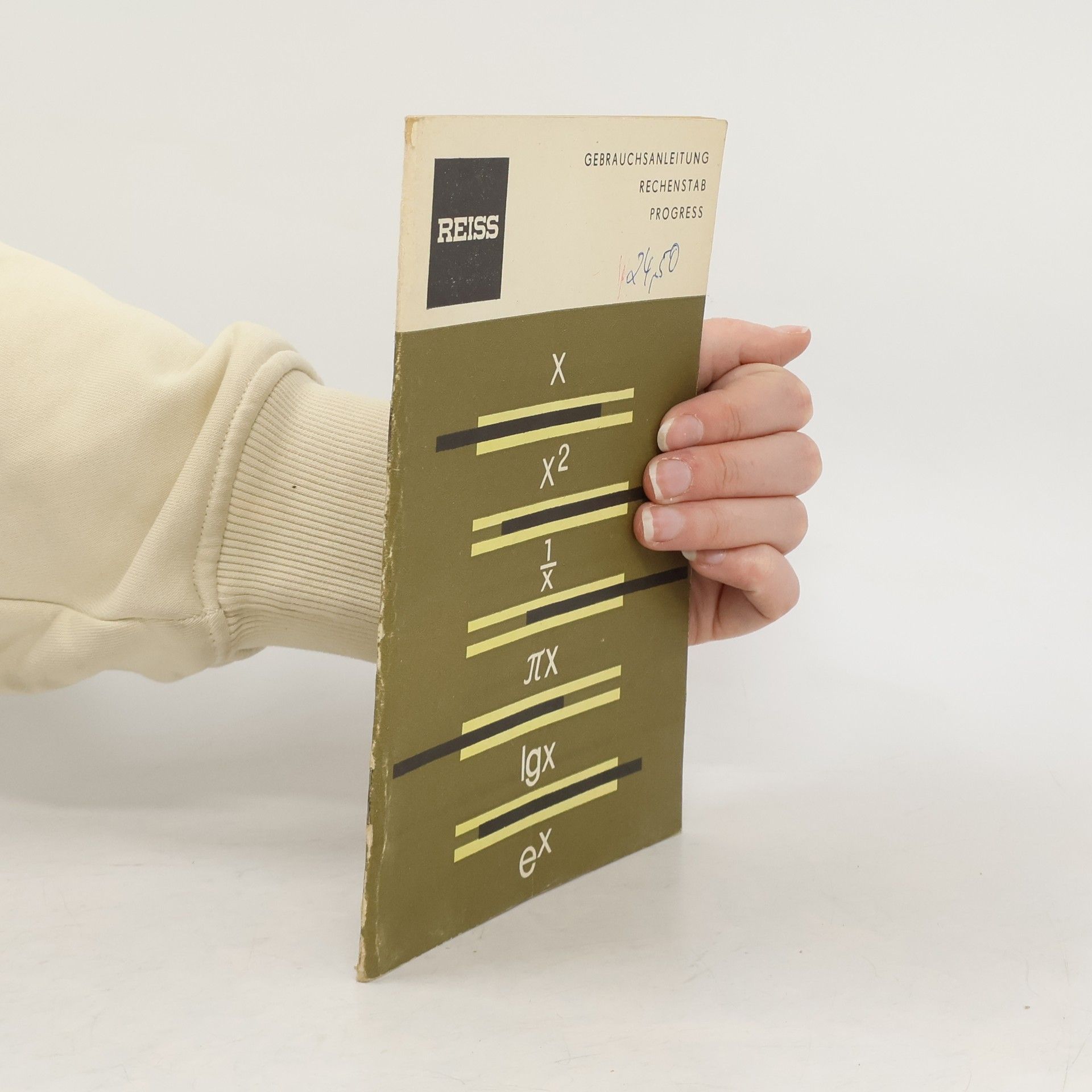 Various authors Gebrauchsanleitung zum Rechenstab Reiss-Progress