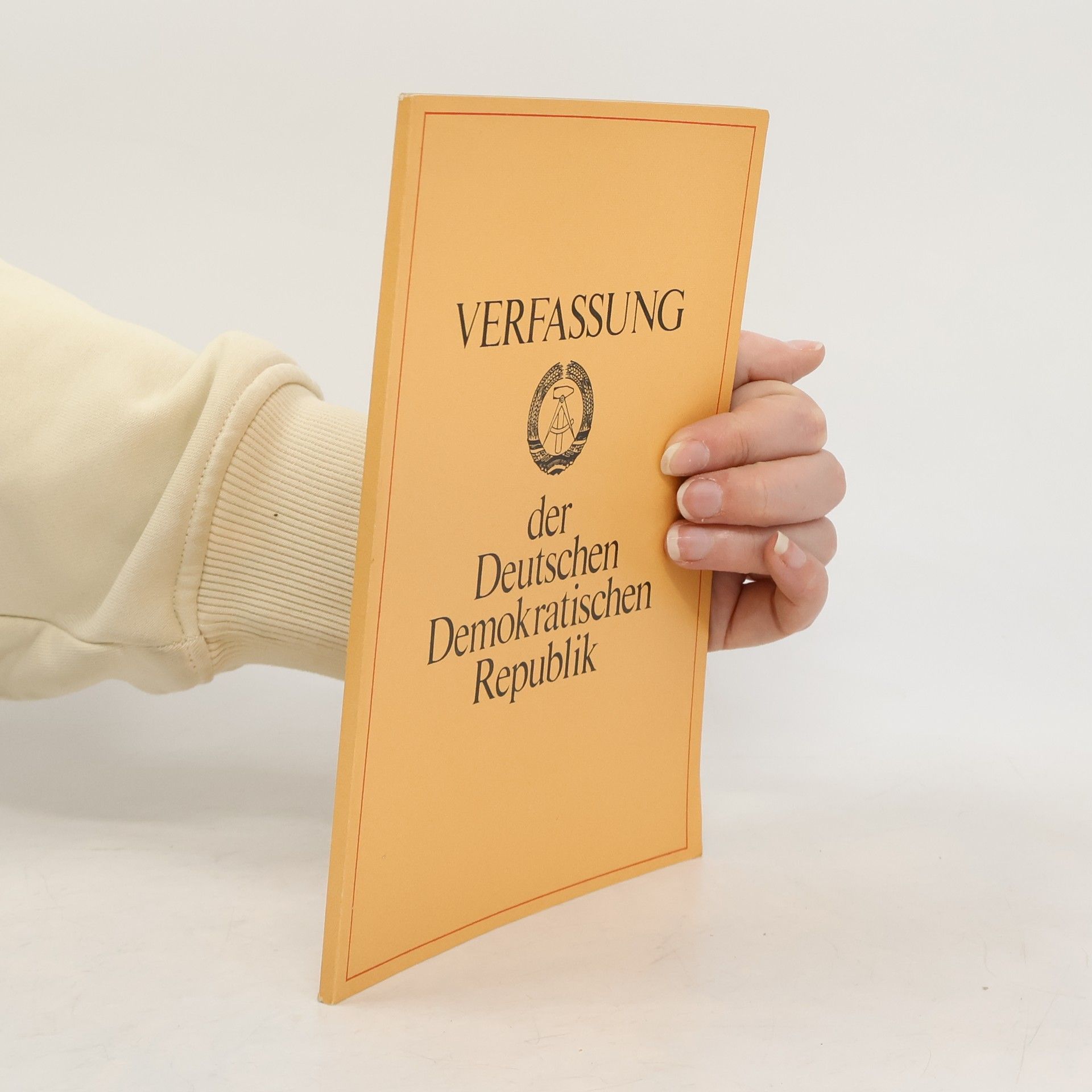 Autores varios Verfassung. Der Deutschen Demokratischen Republik