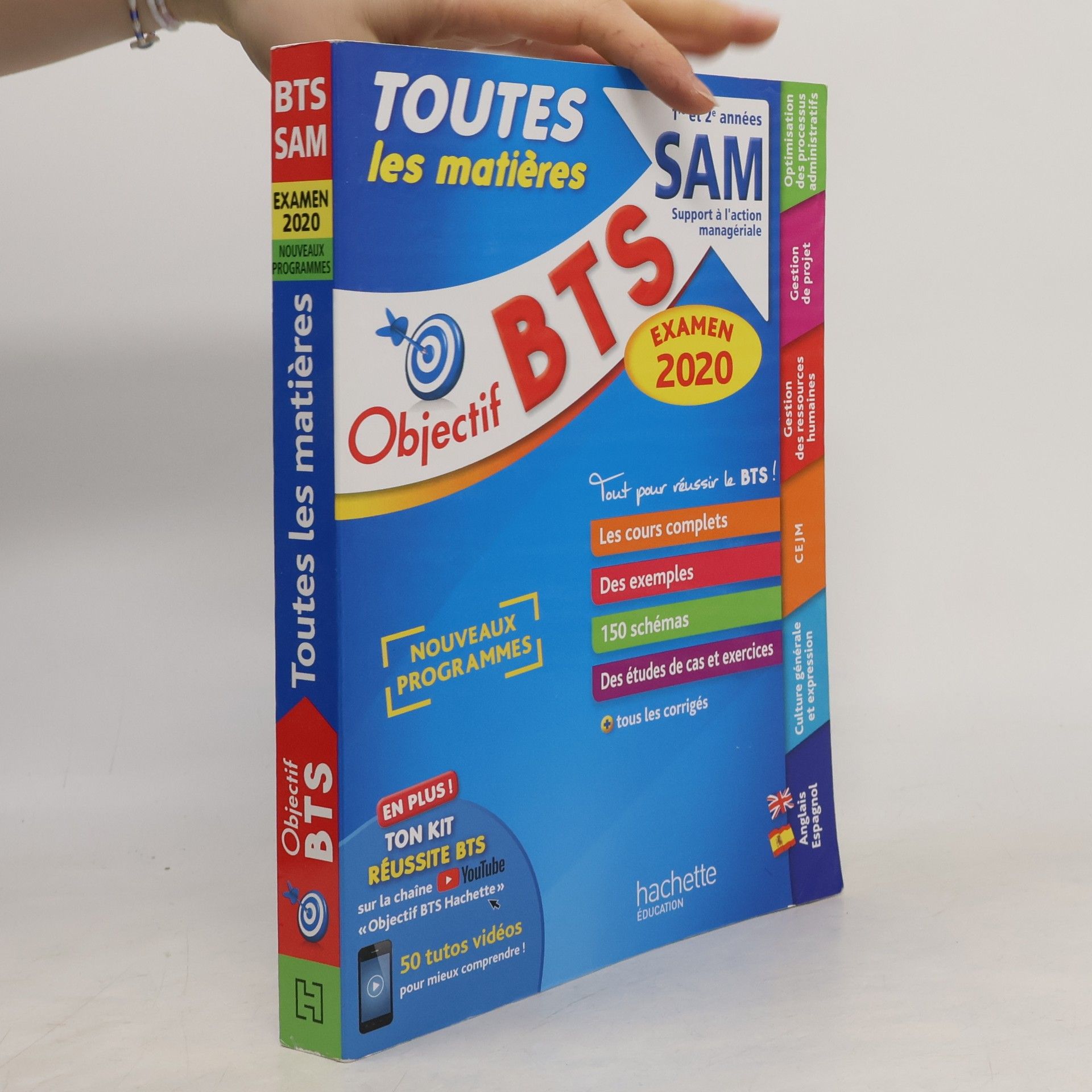 Anne-Christine Dray Objectif BTS SAM 2020 Toutes les matières - Examen - Nouveaux Programmes