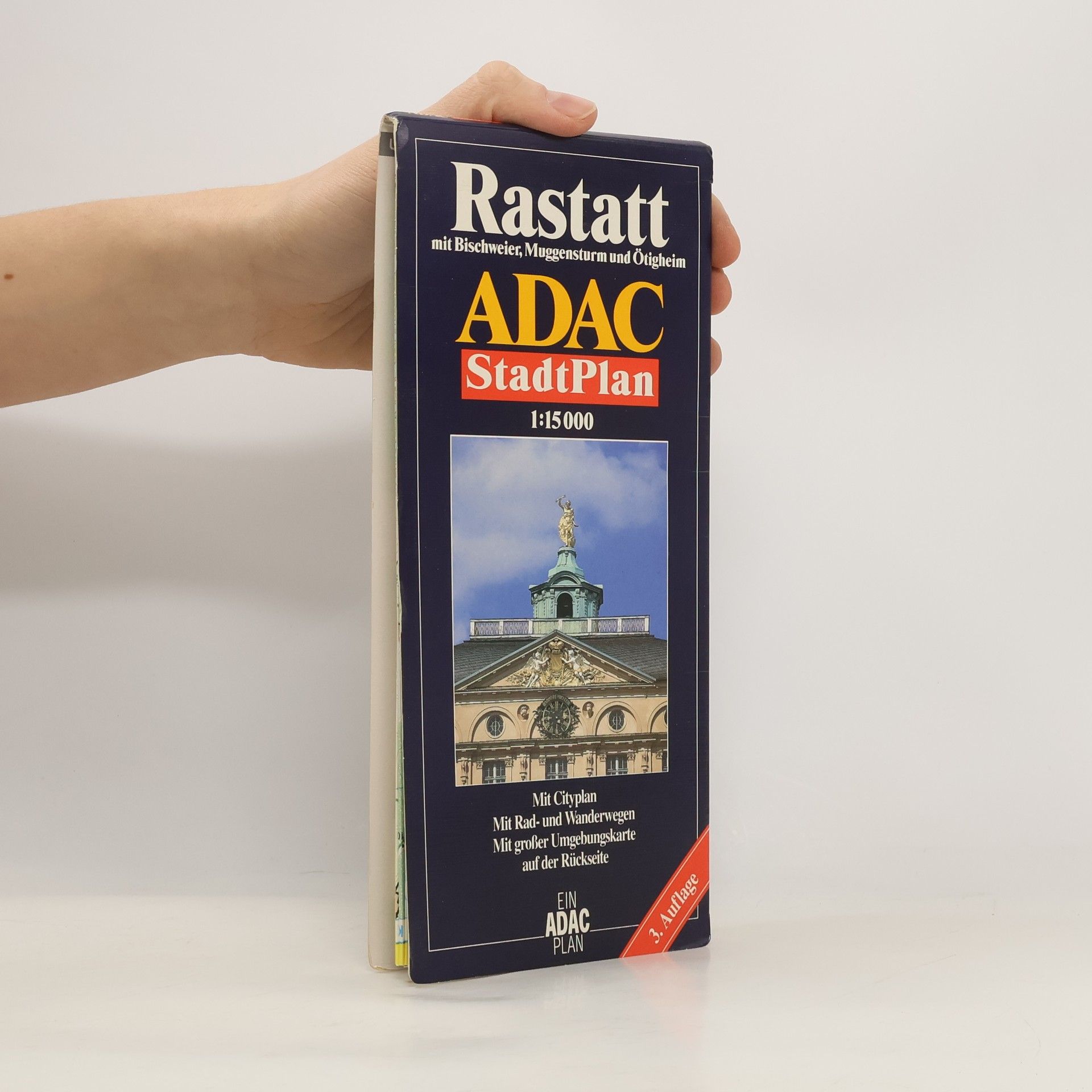 AA.VV. ADAC Stadtpläne: Rastatt mit Bischweier, Muggensturm und Ötigheim