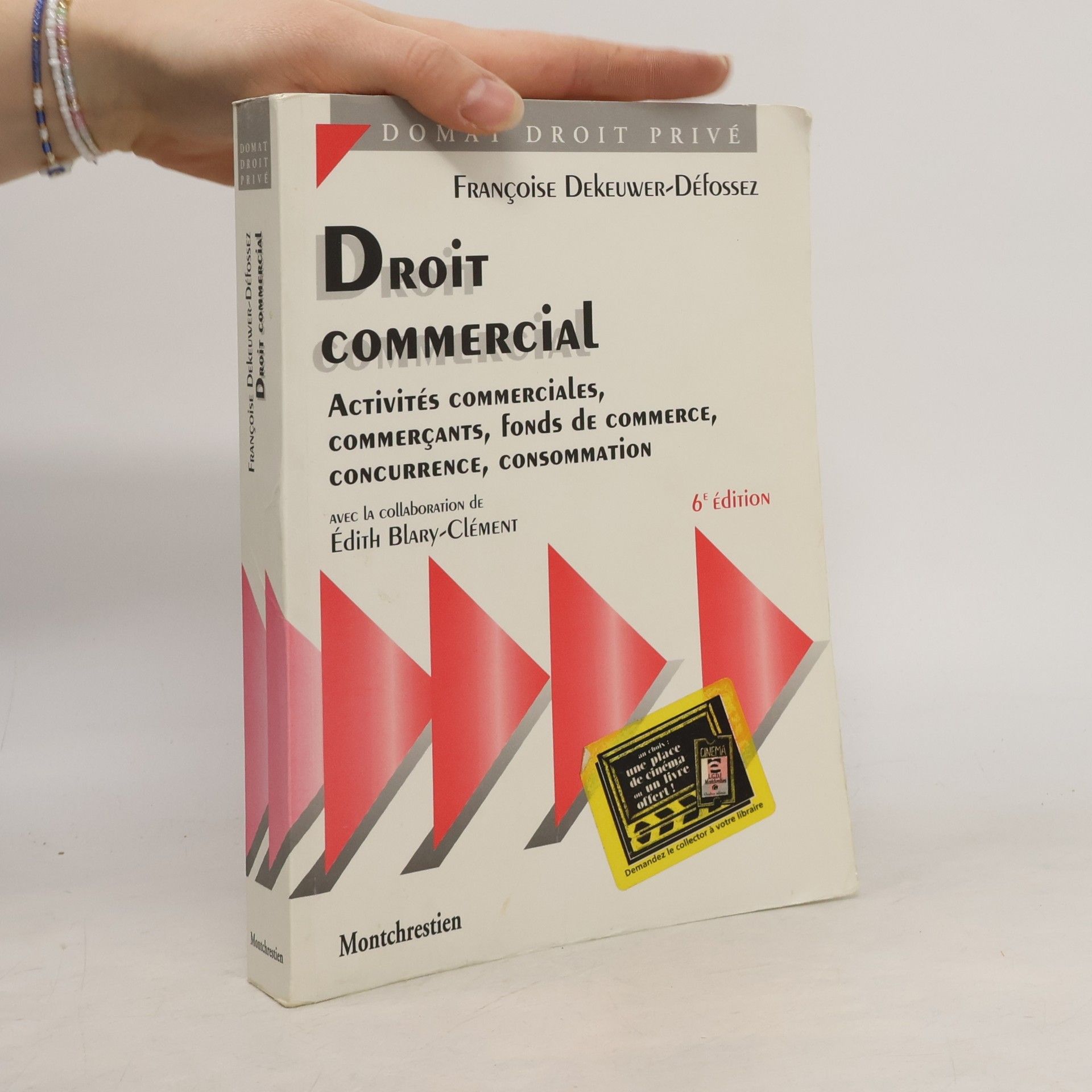 Françoise Dekeuwer-Défossez Droit commercial