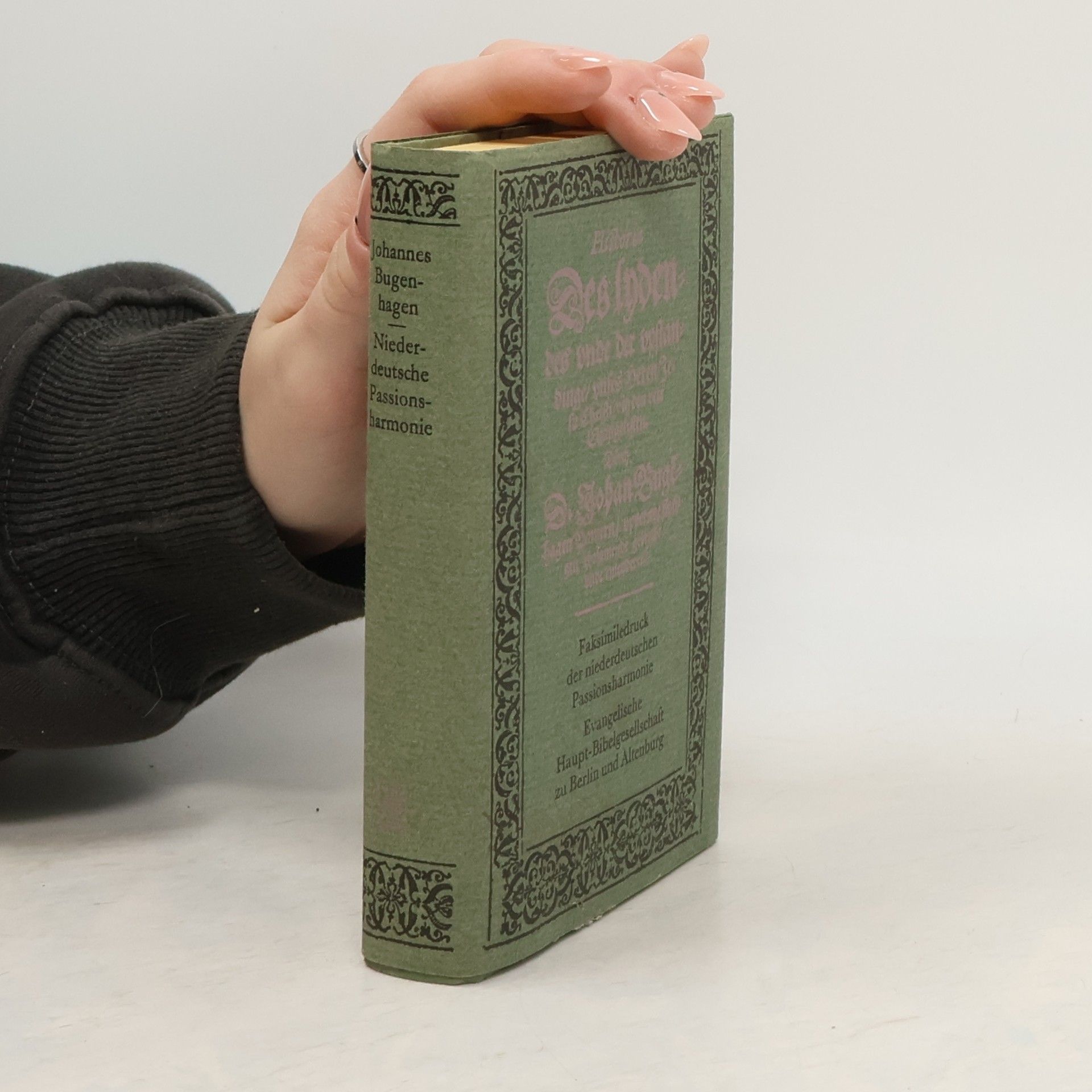 Johannes Bugenhagen Niederdeutsche Passionsharmonie