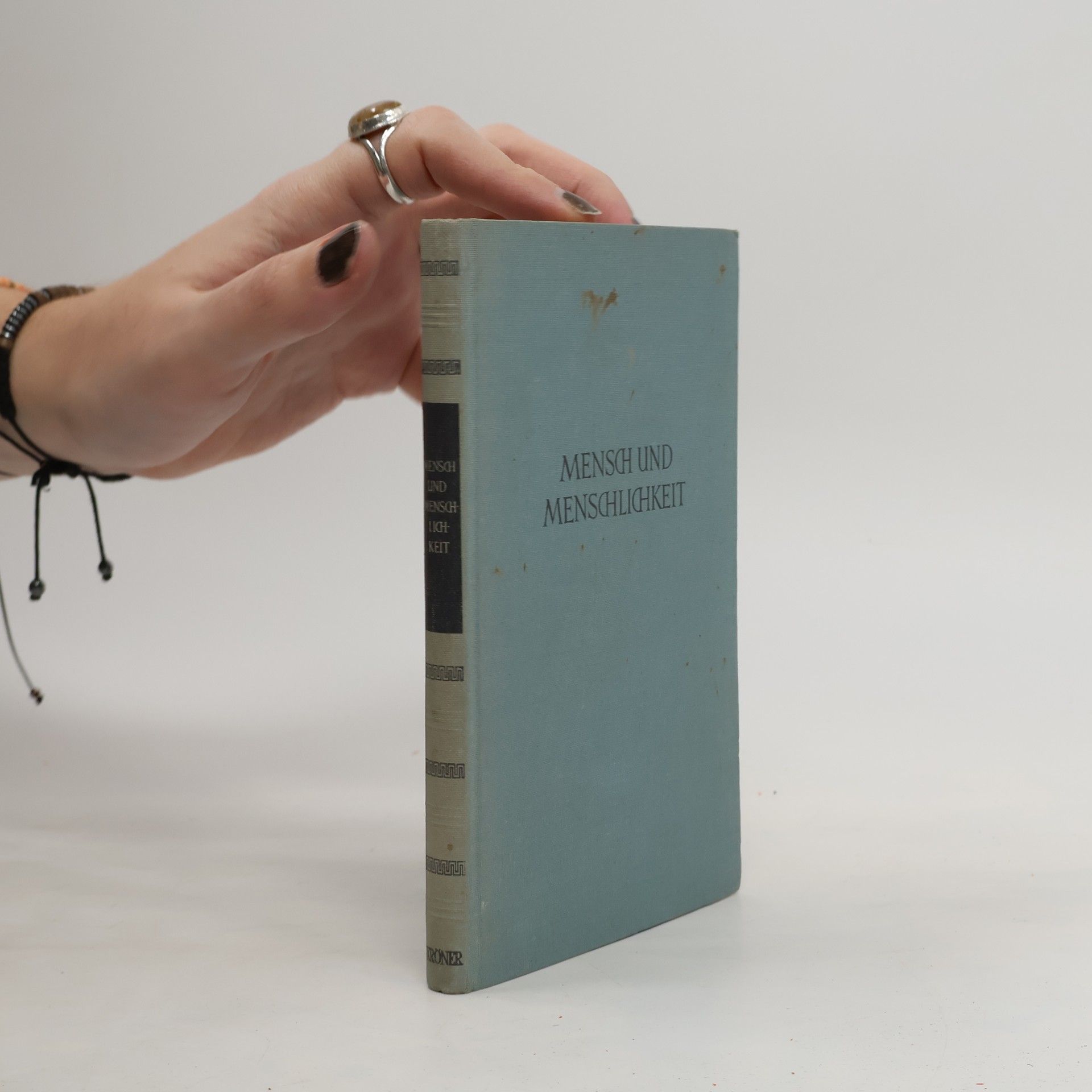 Autores varios Mensch und Menschlichkeit