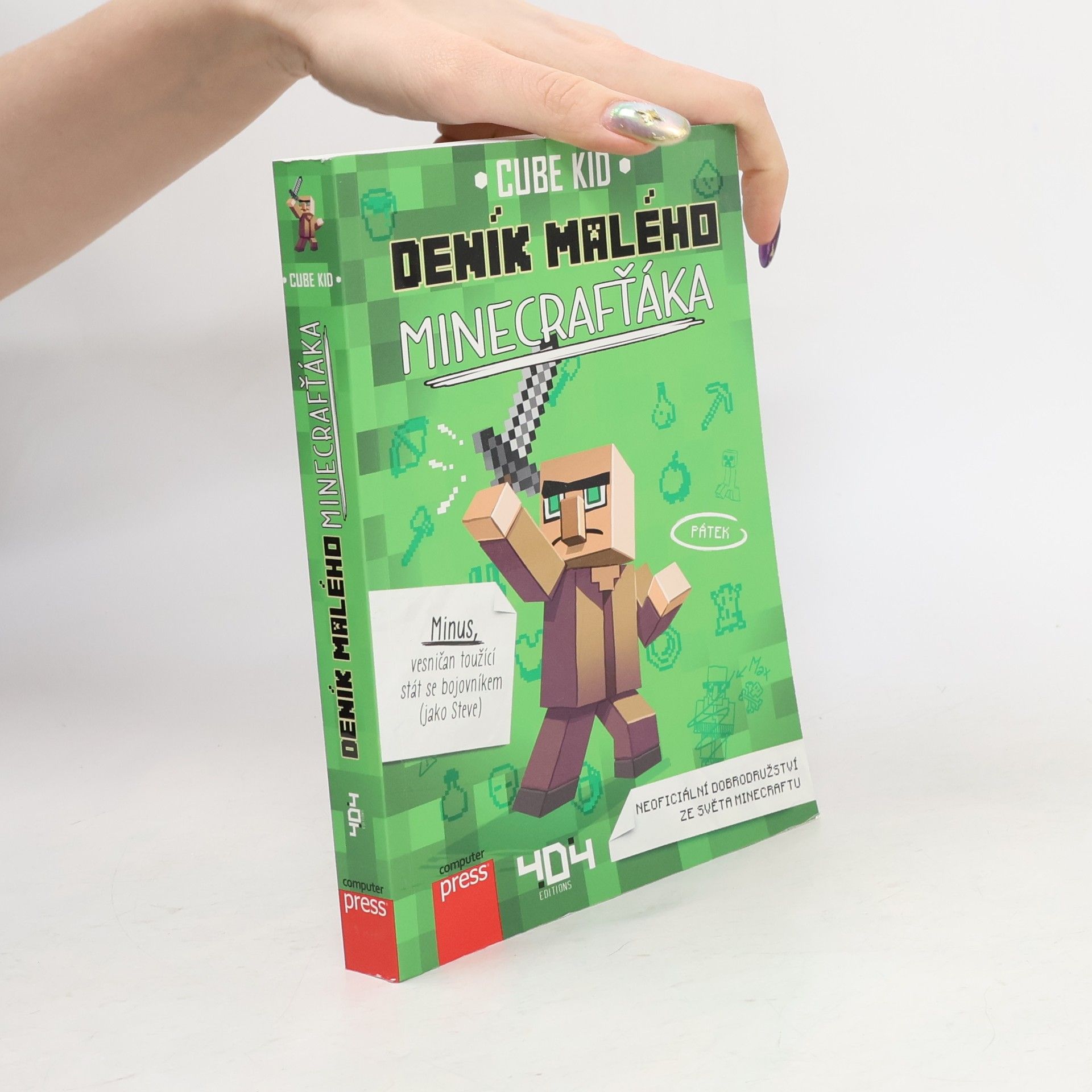 Cube Kid Deník malého Minecrafťáka