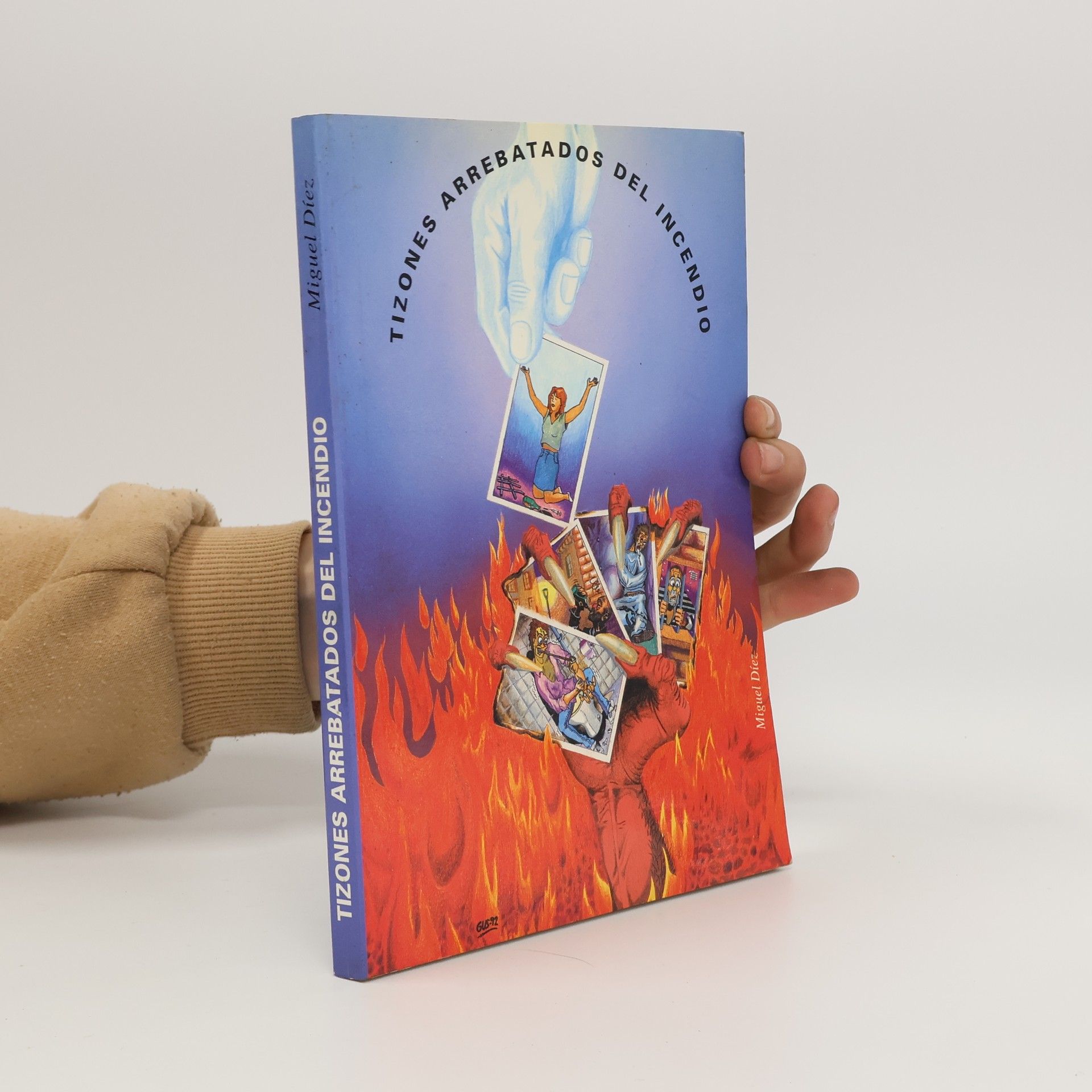 Miguel Díez Tizones arrebatados del incendio