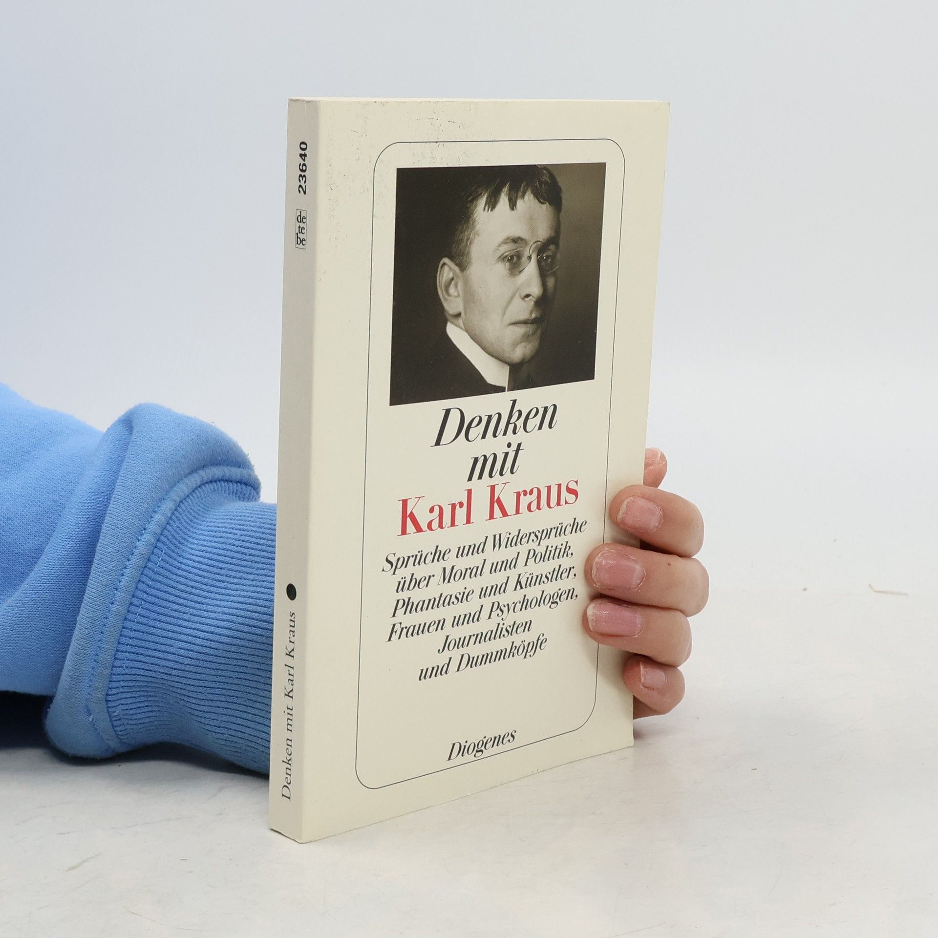 Karl Kraus Diogenes Taschenbuch: Denken mit Karl Kraus