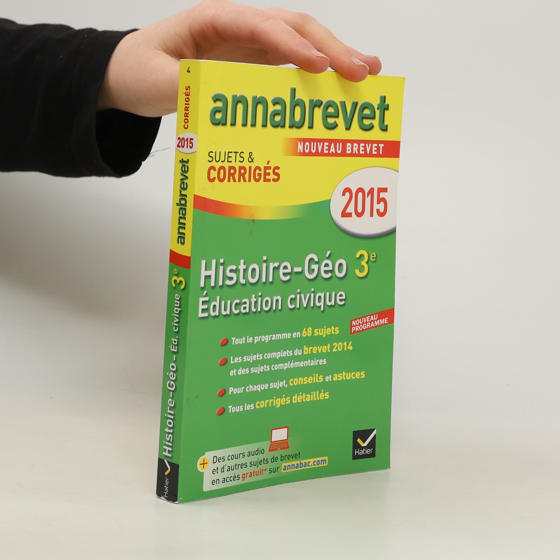Annabrevet: Histoire, Géographie, Education civique 3e