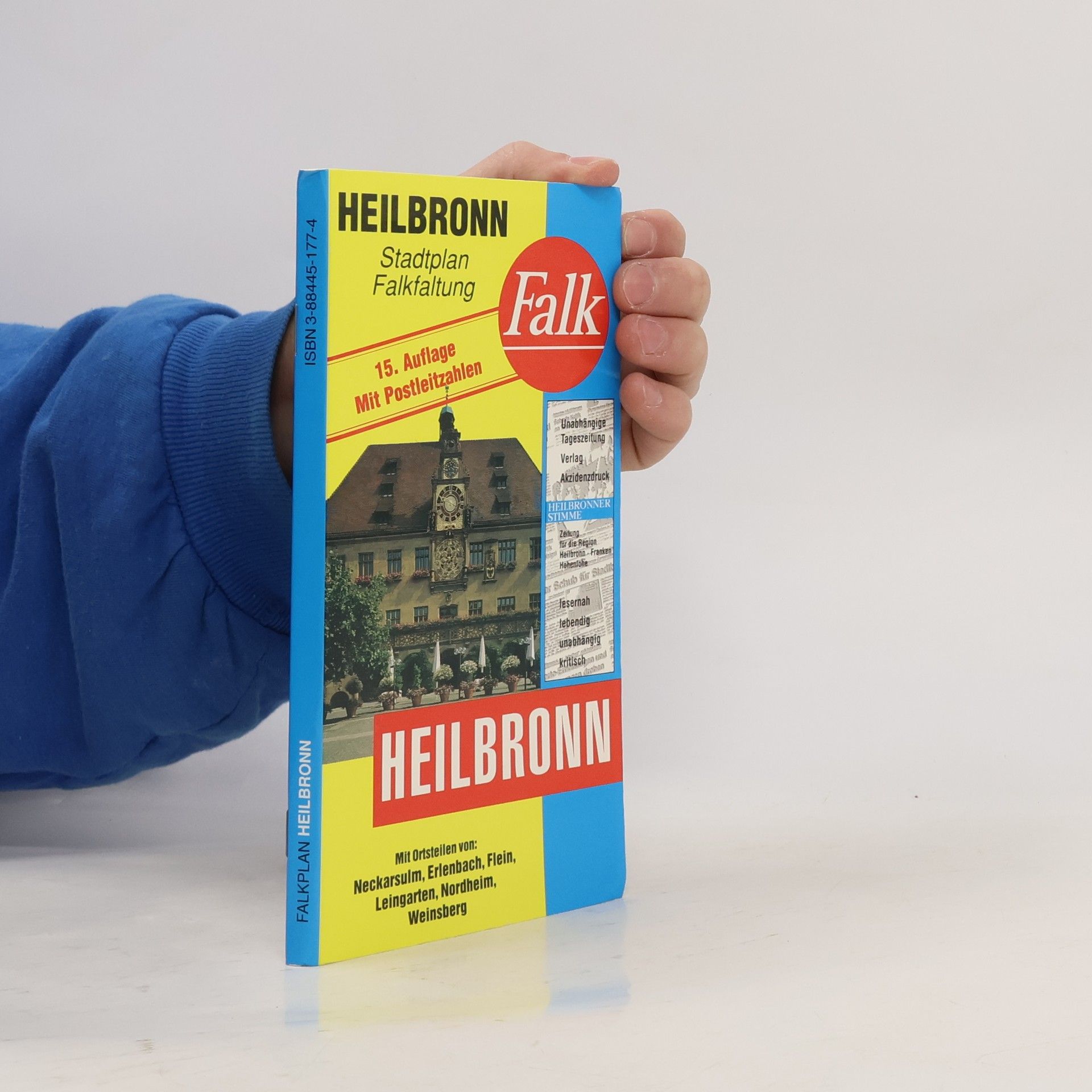 Kolektiv autorů Falk Plan: Heilbronn, Neckarsulm