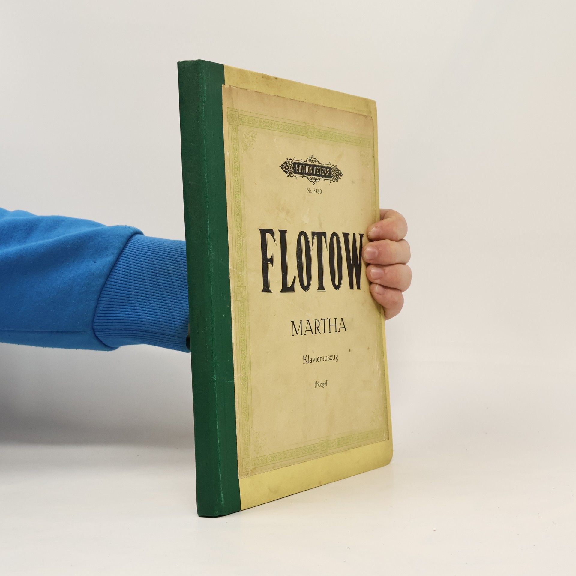 Gustav Friedrich Kogel Martha, Oper in 4 Akten