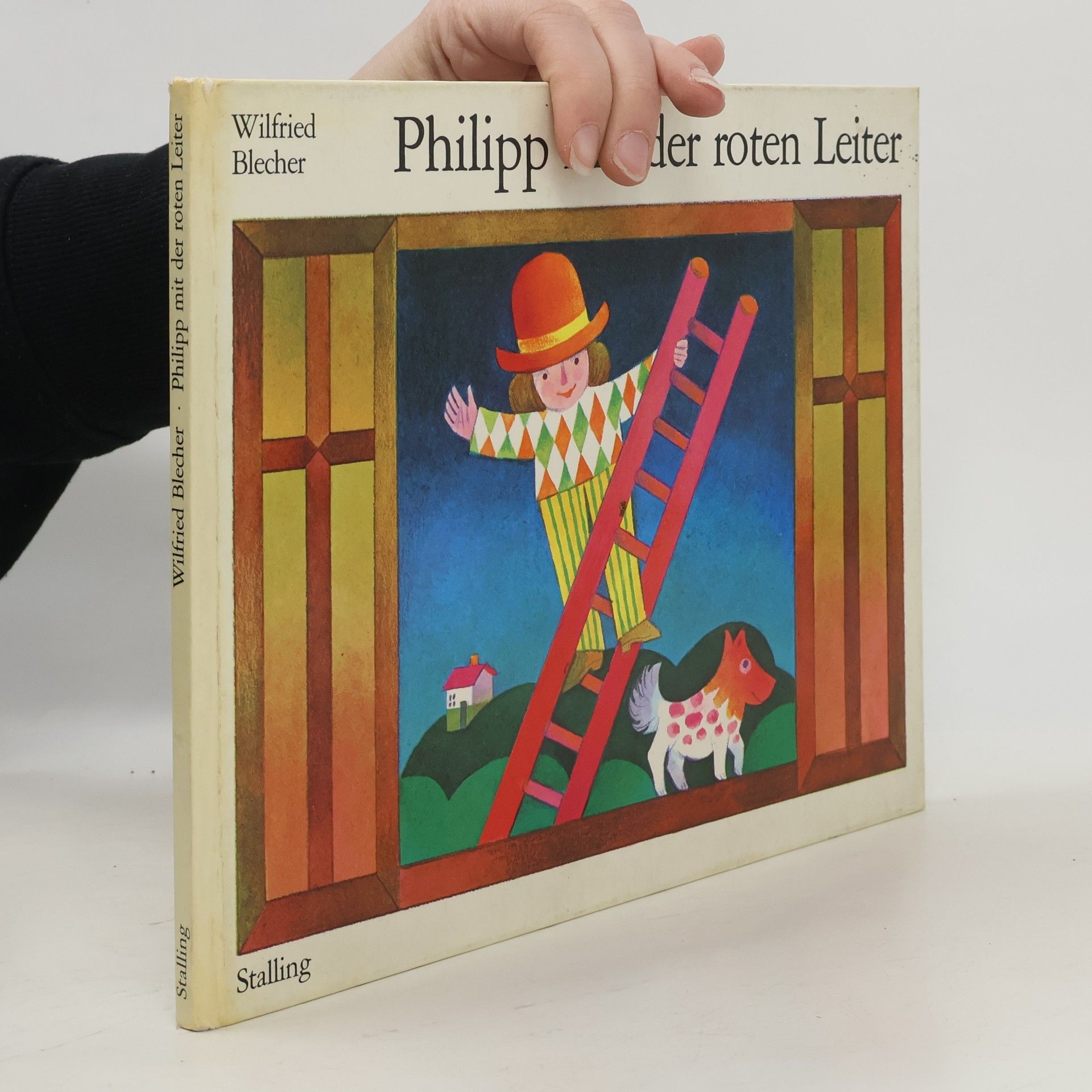 Wilfried Blecher Philipp mit der roten Leiter