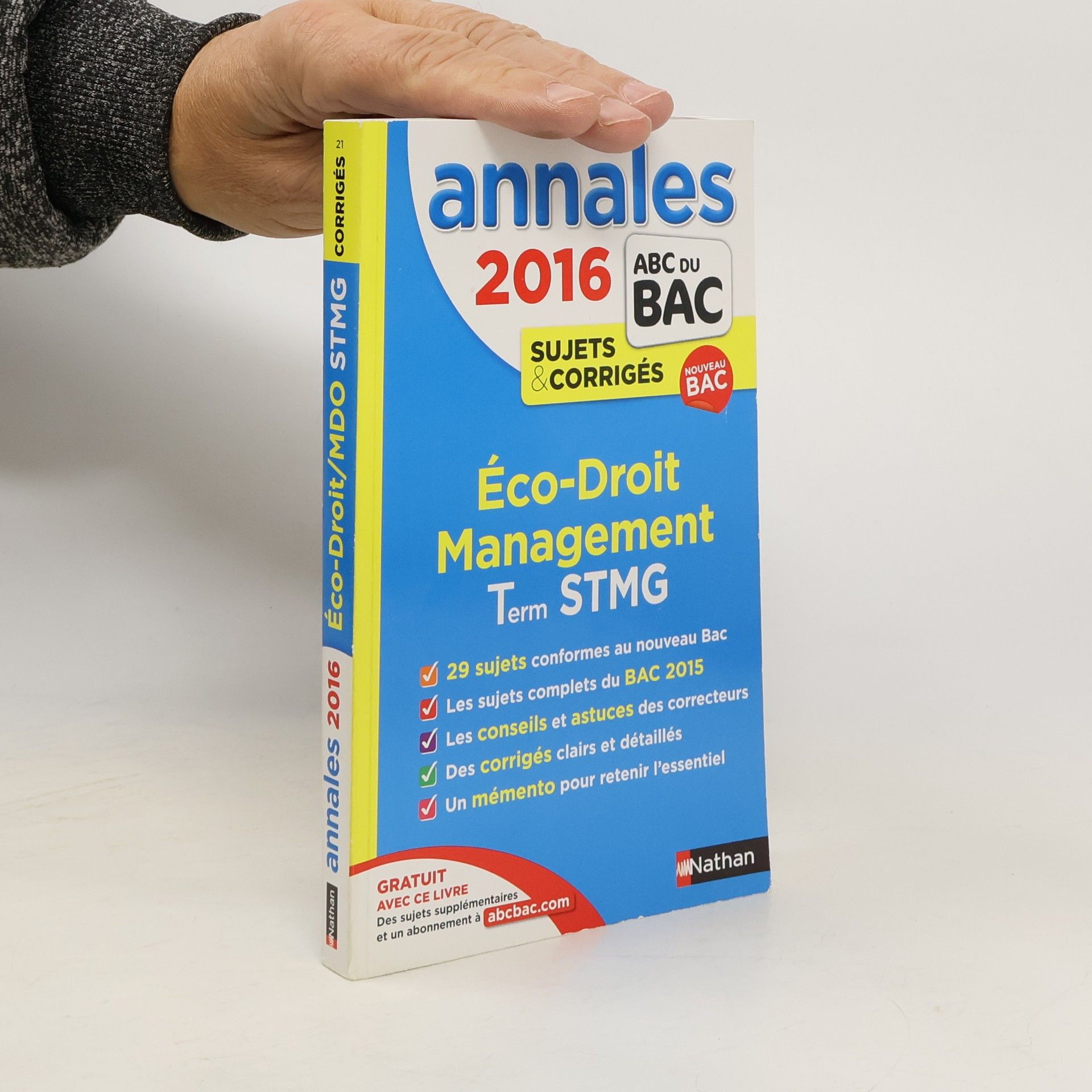 Kolektív autorov Eco-Droit, Management des organisations Tle STMG