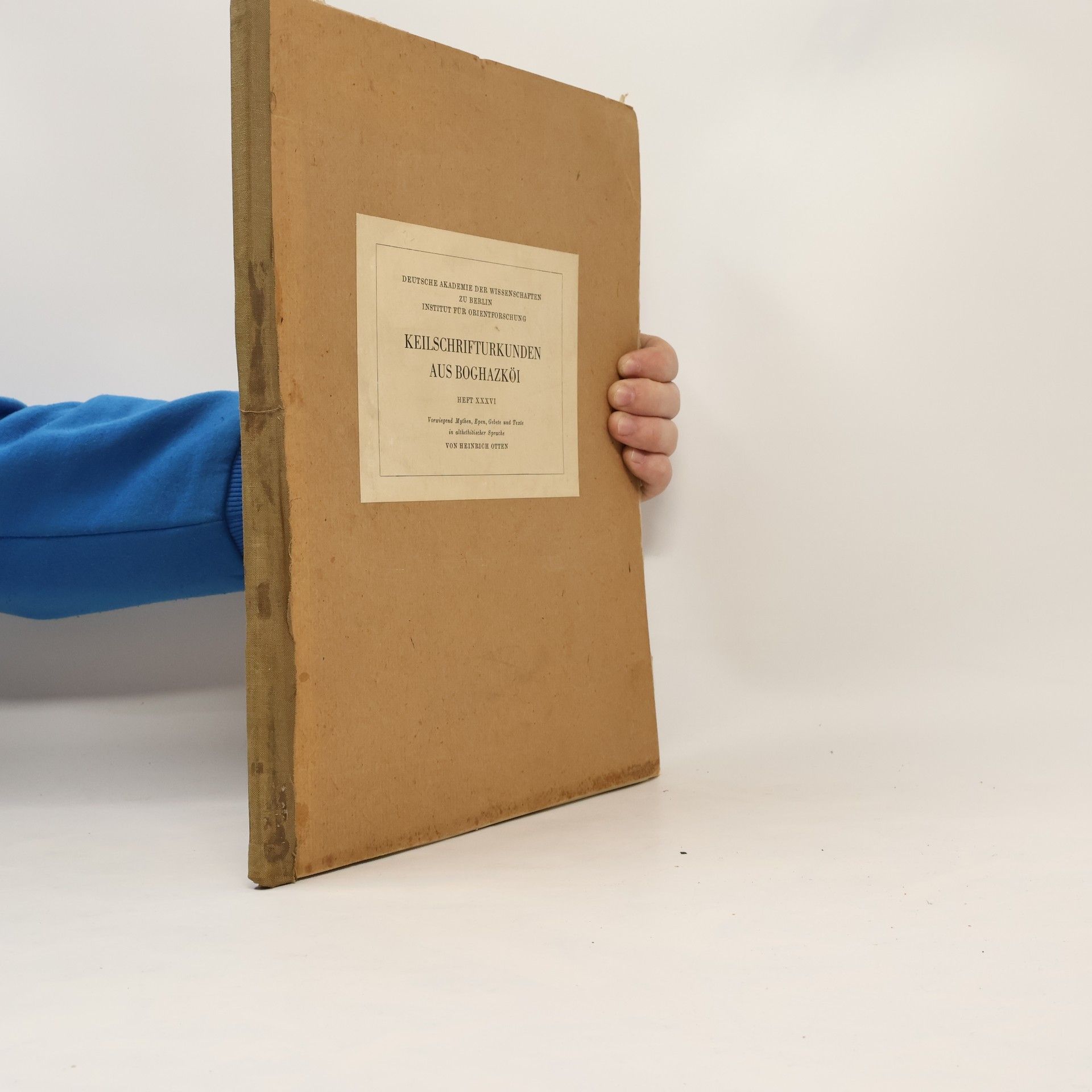 Keilschrifturkunden aus Boghazköi XXXVI