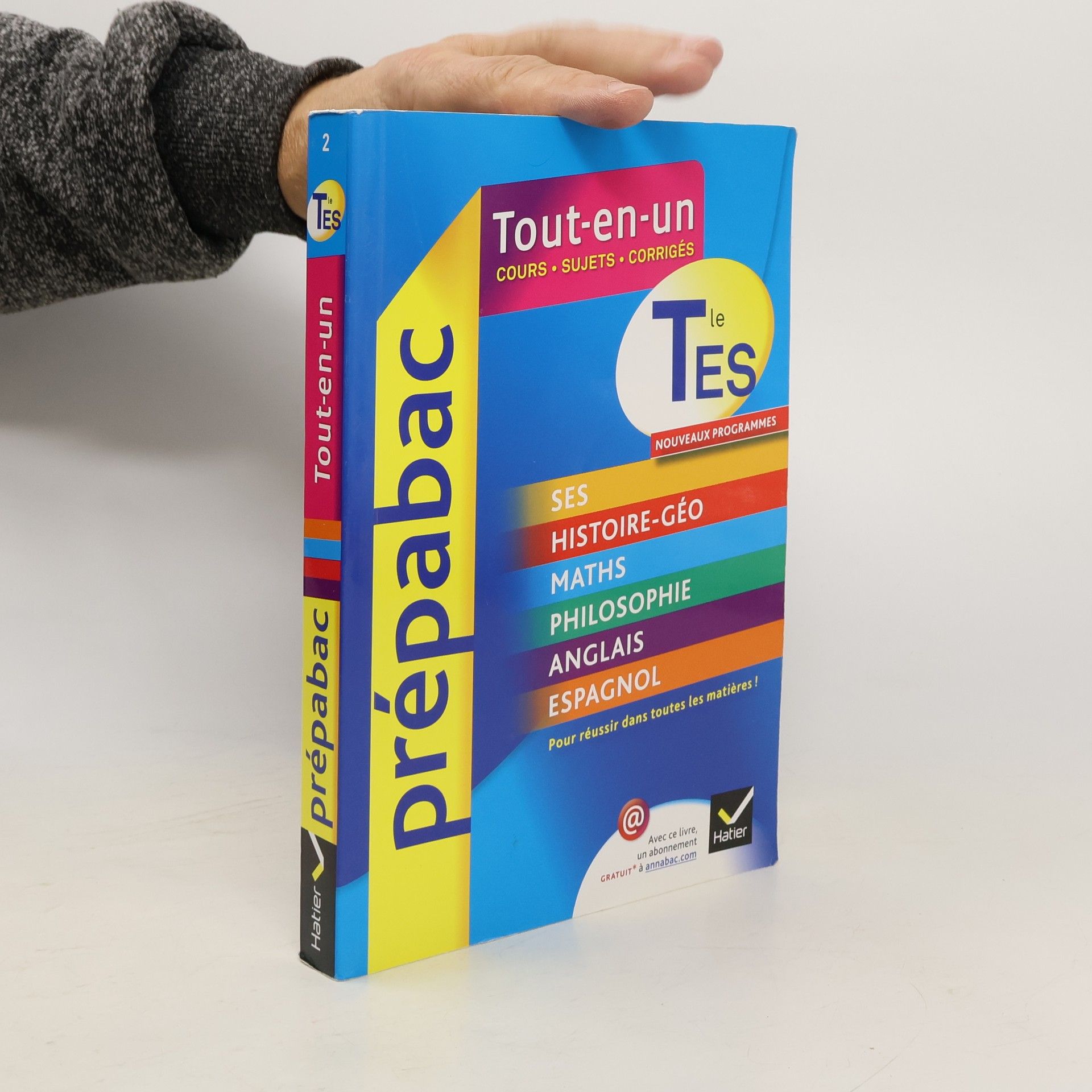 Jean-Claude Drouin Prépabac Tout-en-un Tle ES